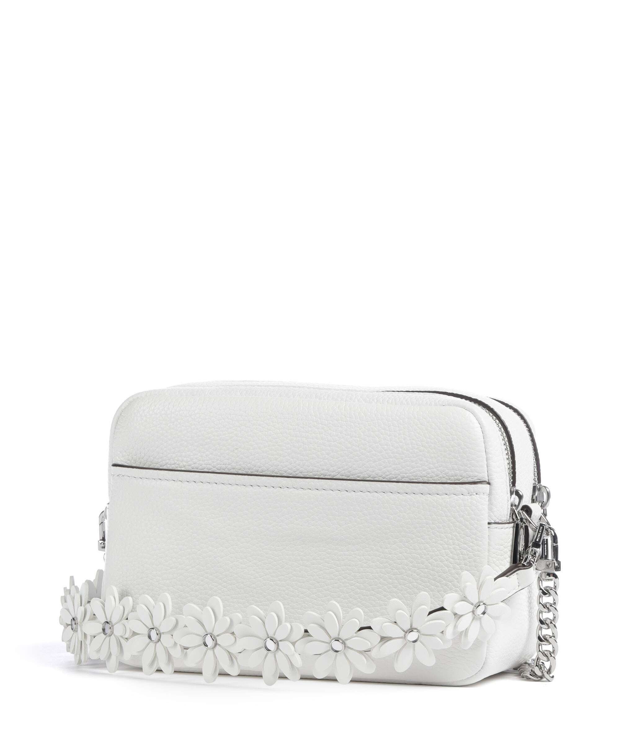 Michael Kors Bryant Medium Crossbody bag grained cow leather optic