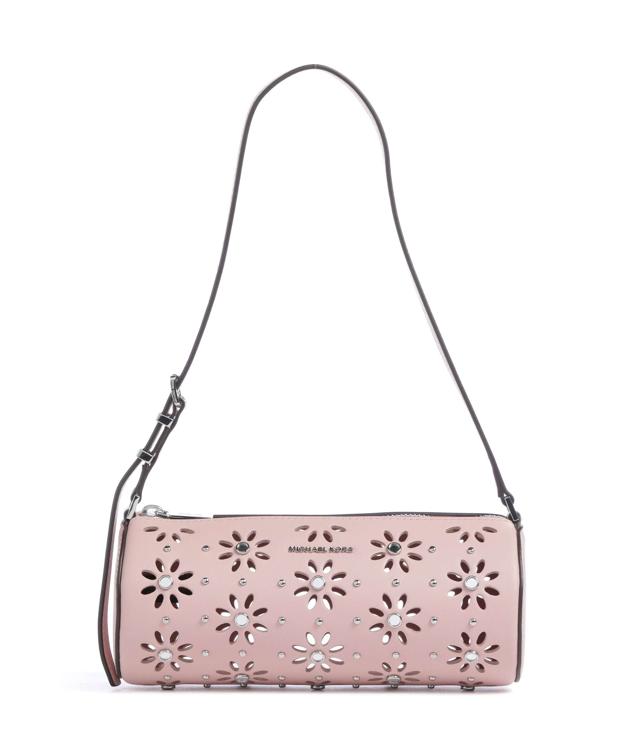 Michael Kors Izzy Small Shoulder bag fine grain cow leather smokey