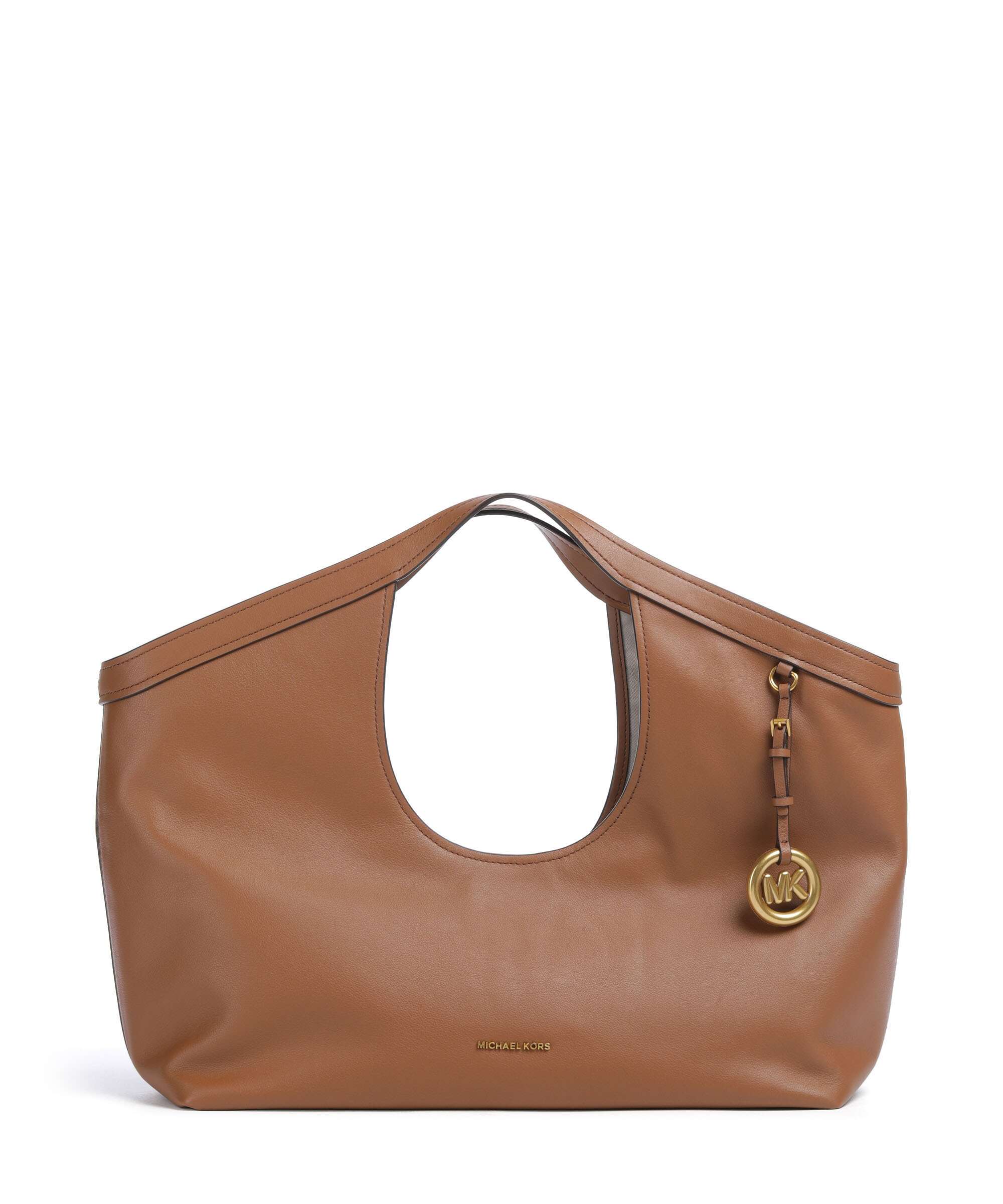 Michael Kors Haddie Large Handbag fine grain cow leather luggage