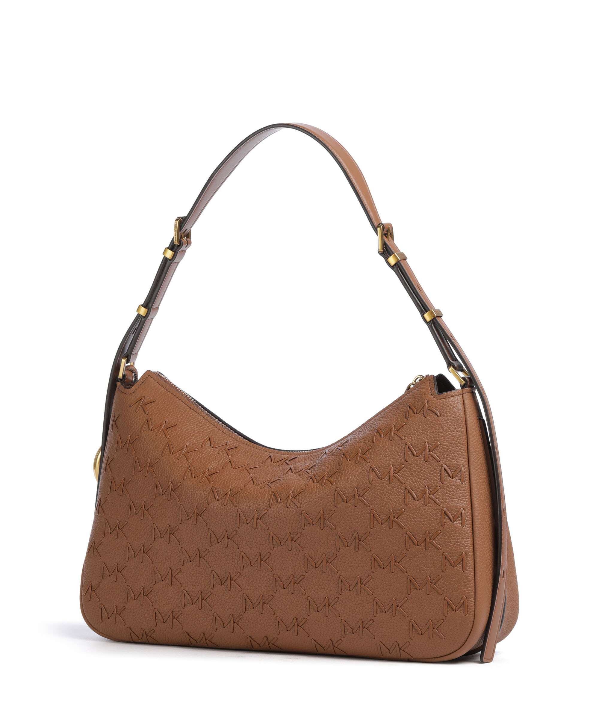 Michael Kors Nolita Medium Hobo bag grained cow leather luggage