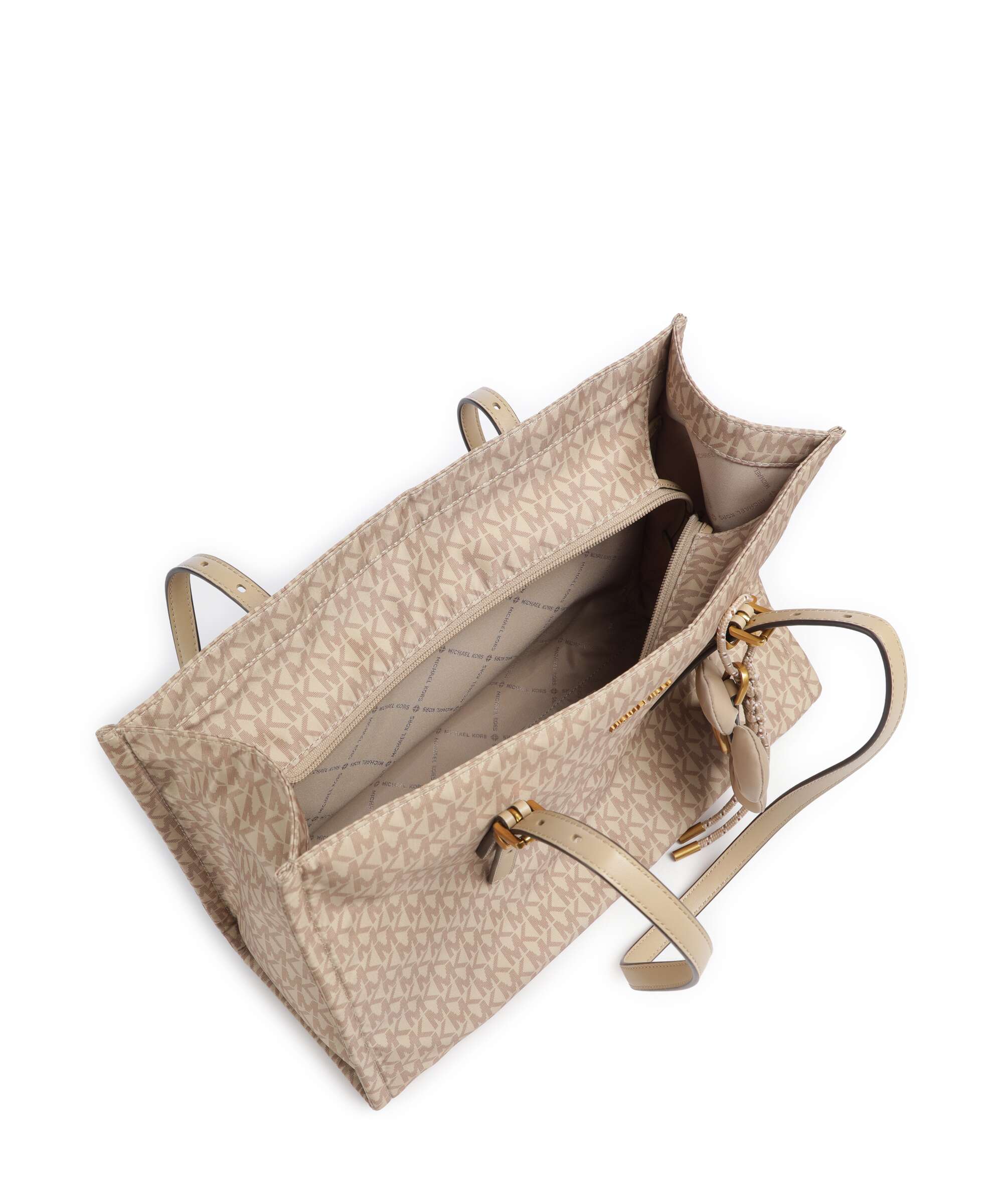 Michael Kors Zadie Medium Tote bag recycled polyester khaki