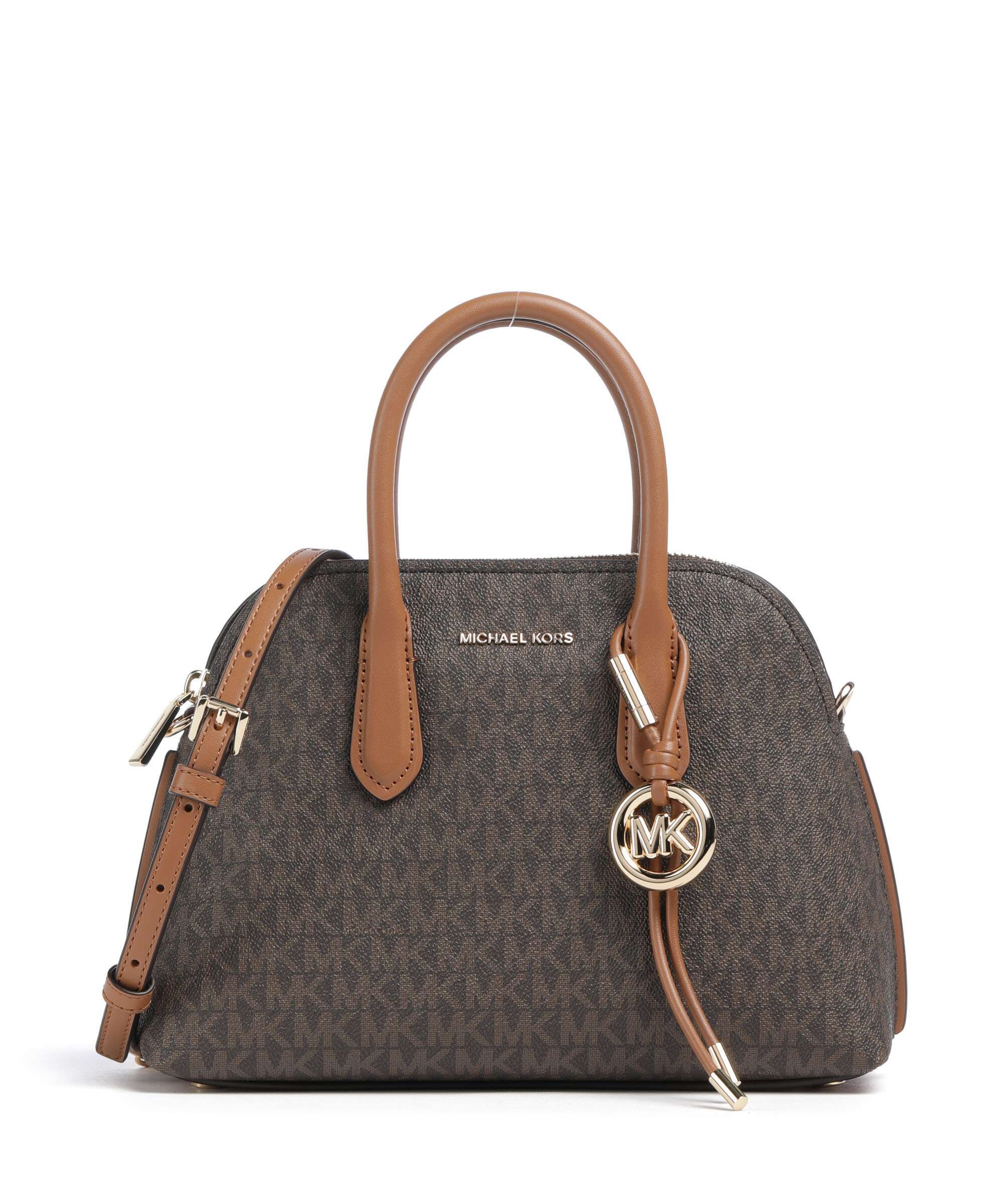 Michael Kors Freddie Medium Handbag imitation leather brown/acorn