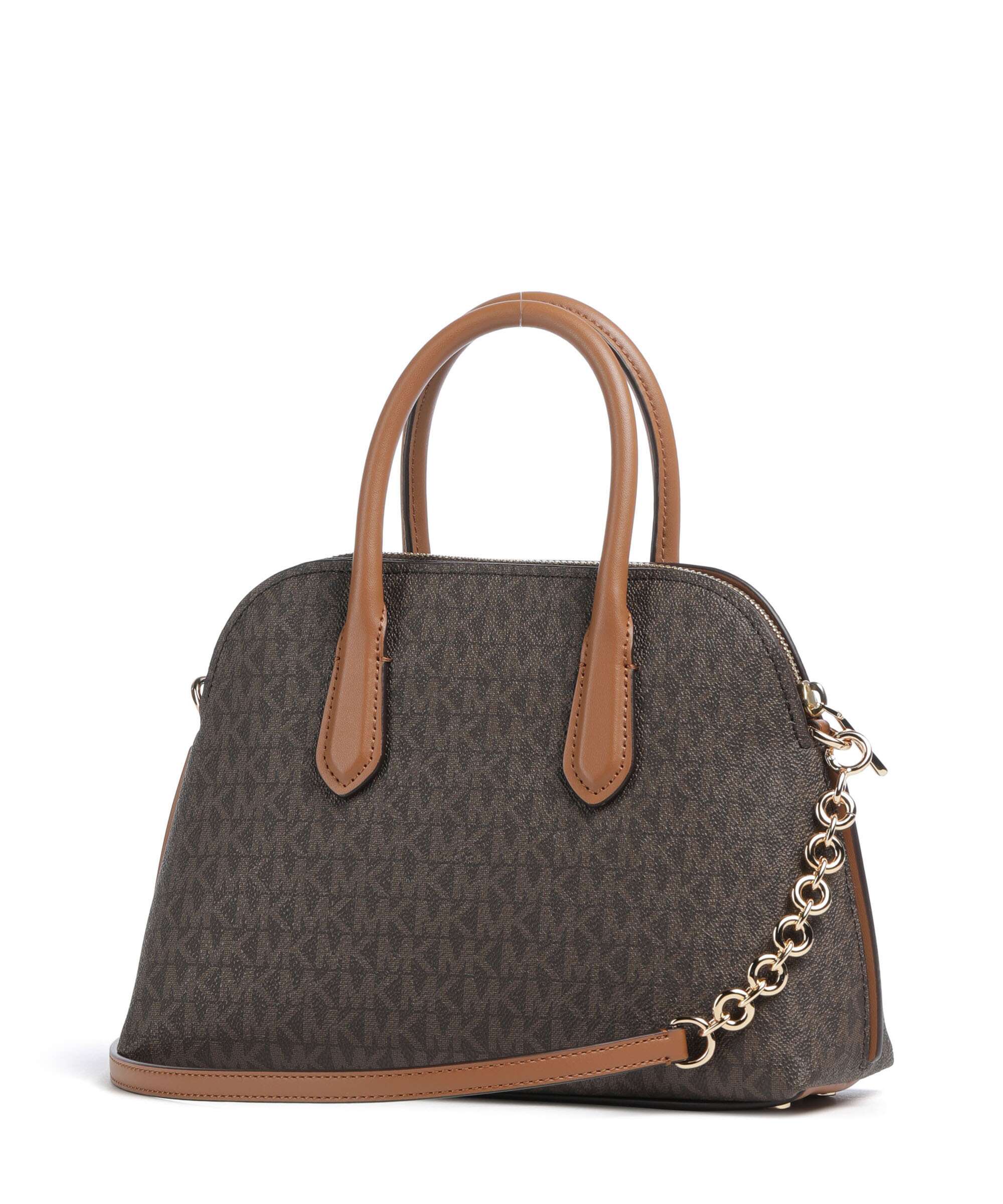 Michael Kors Freddie Medium Handbag imitation leather brown/acorn