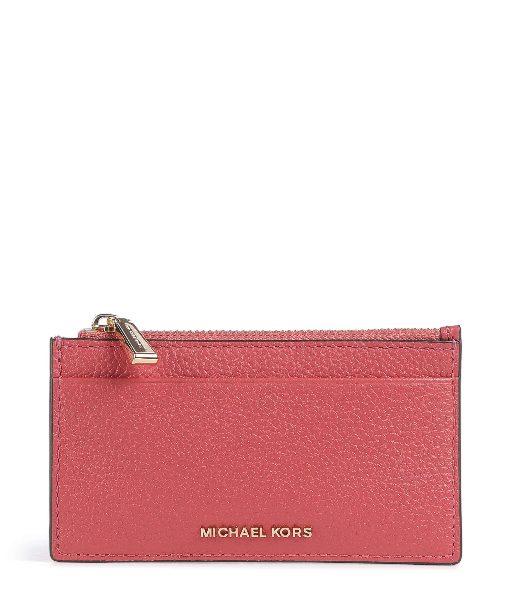 Michael Kors Jet Set Credit card holder grained cow leather