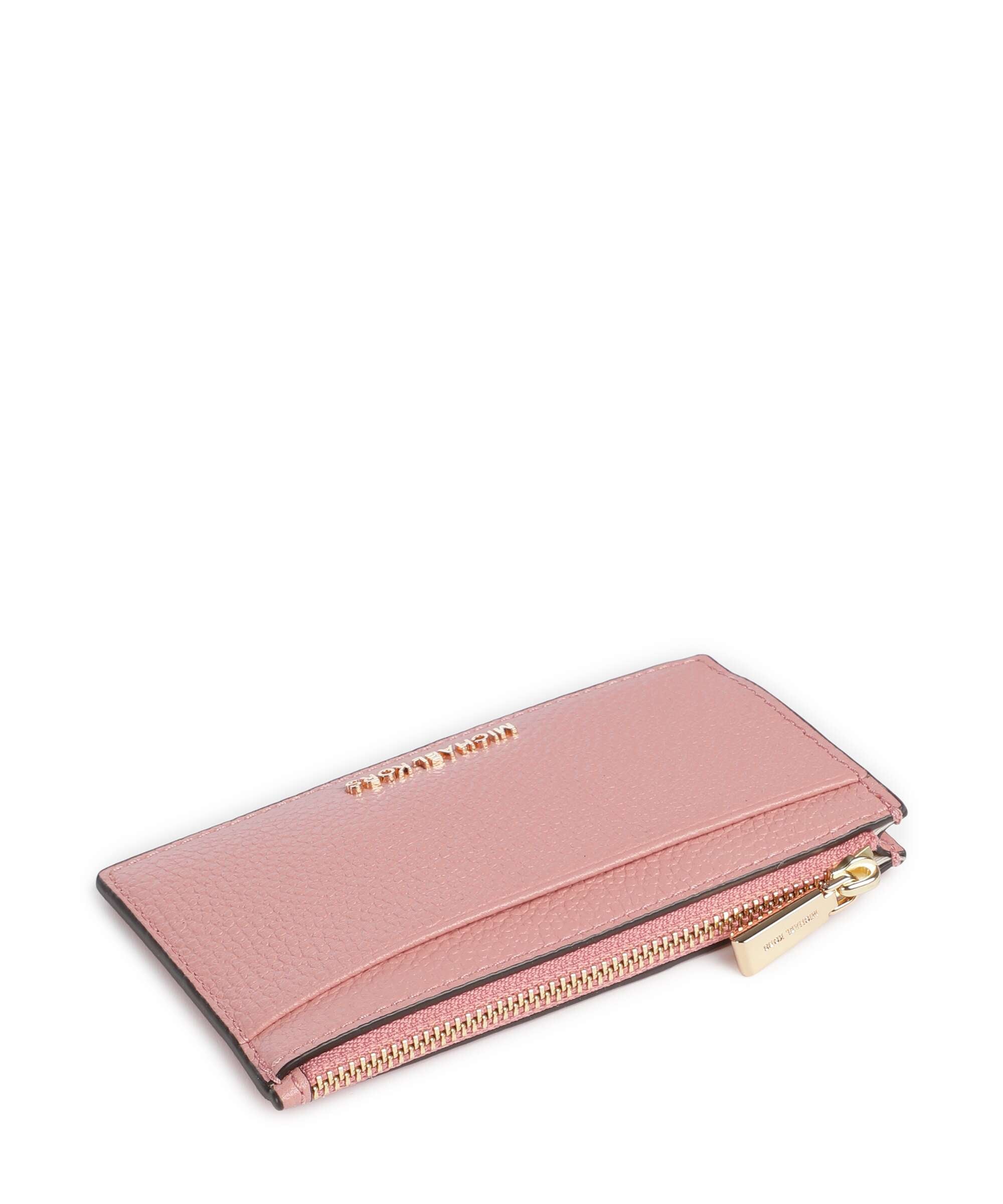 Michael Kors Jet Set Credit card holder grained cow leather