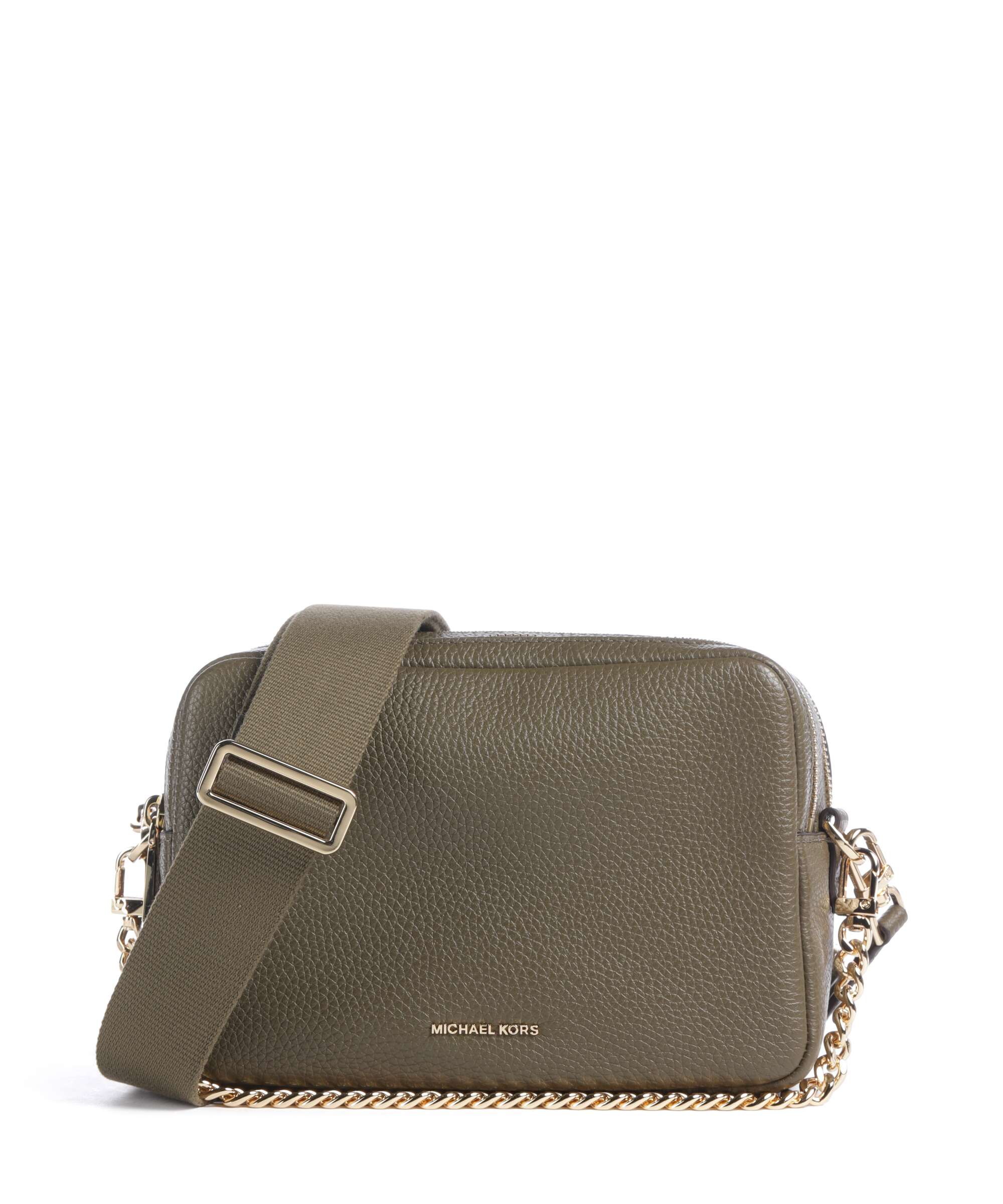 Michael Kors Bryant Medium Crossbody bag grained leather luggage