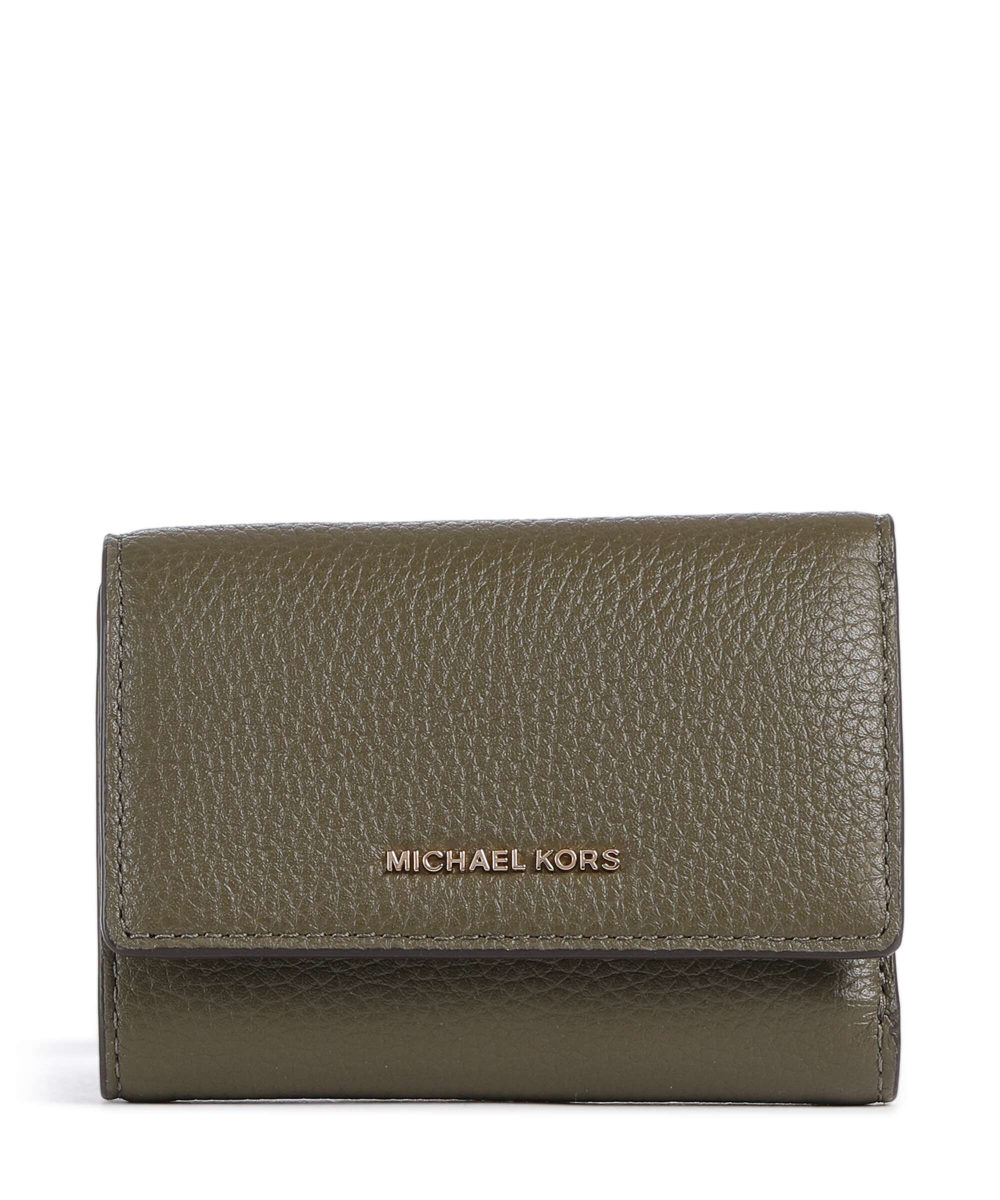 Michael Kors Bryant Wallet grained leather khaki - 32S5GYTP1L-156