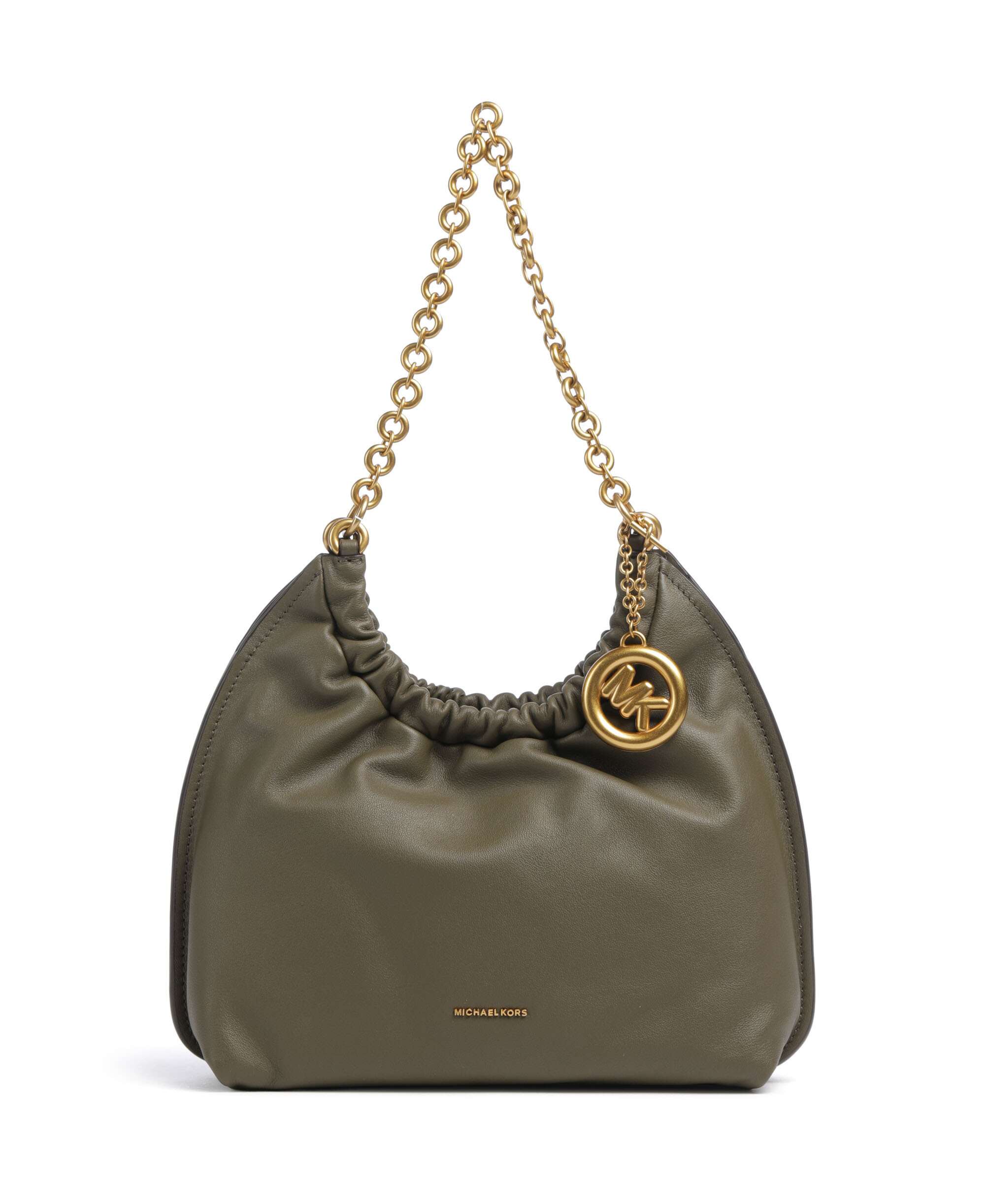 Michael Kors Indie Small Hobo bag fine grain cow leather chambray