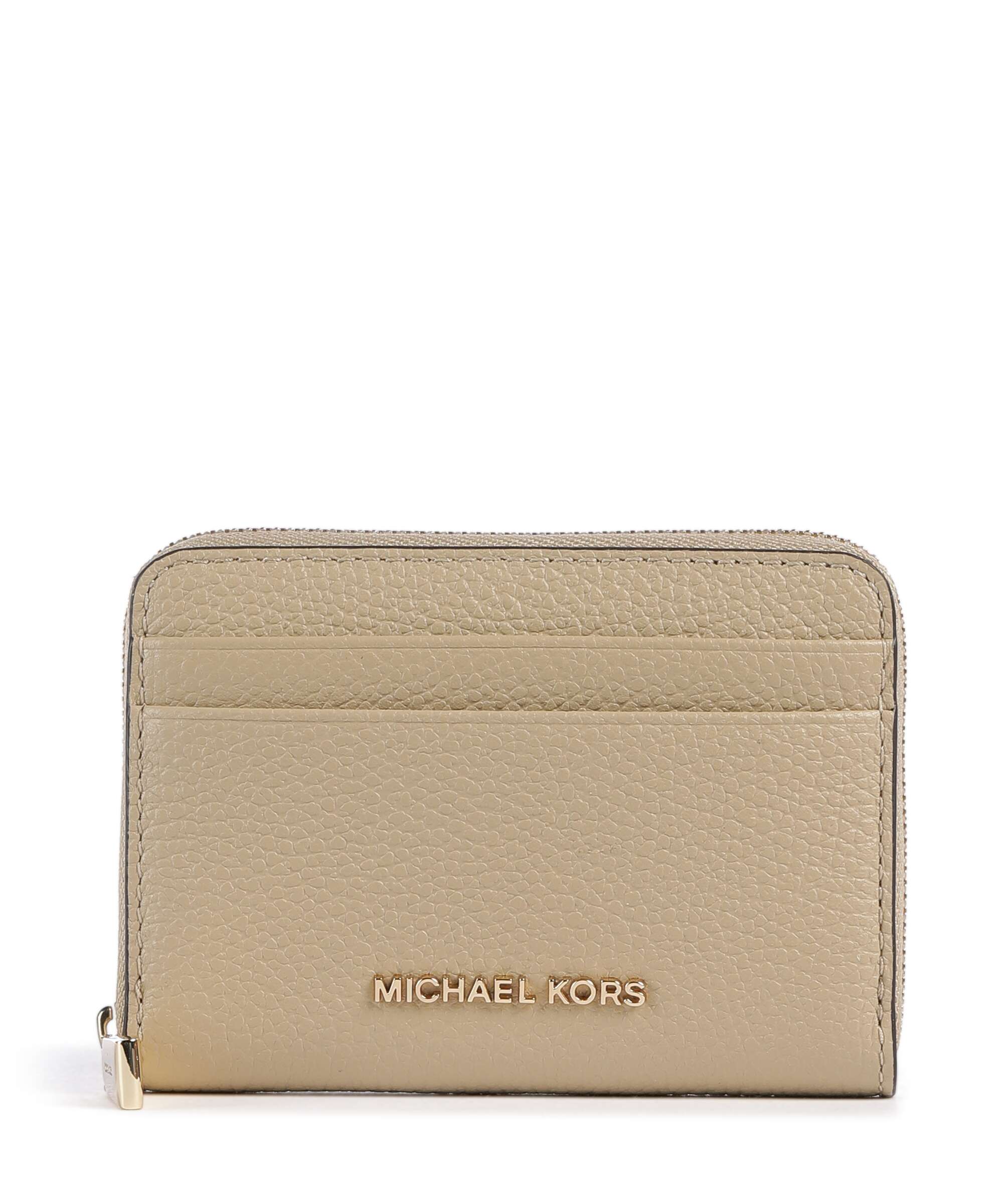 Michael Kors Jet Set Wallet grained leather primrose - 32T4GJ6Z5L