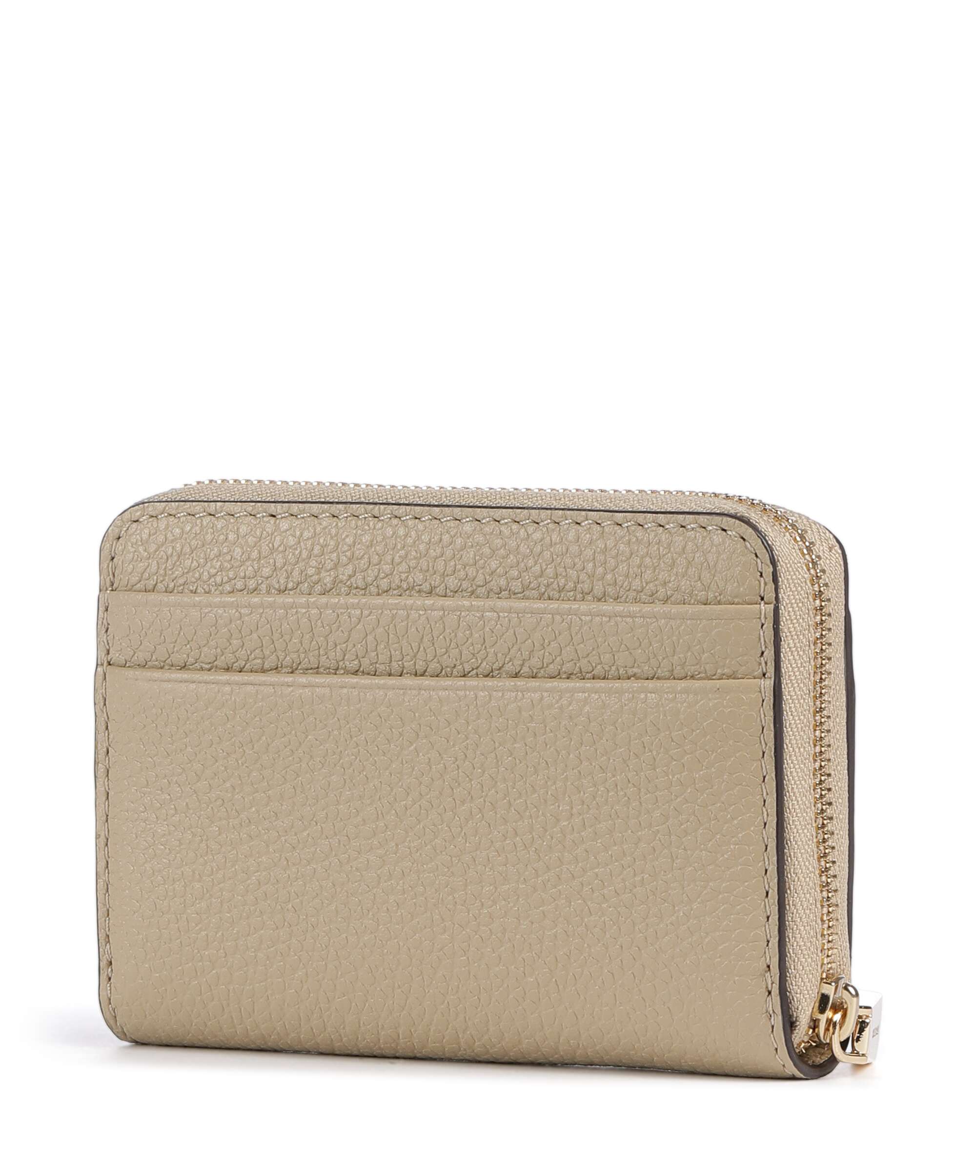 Michael Kors Jet Set Wallet grained leather khaki - 32T4GJ6Z5L-156