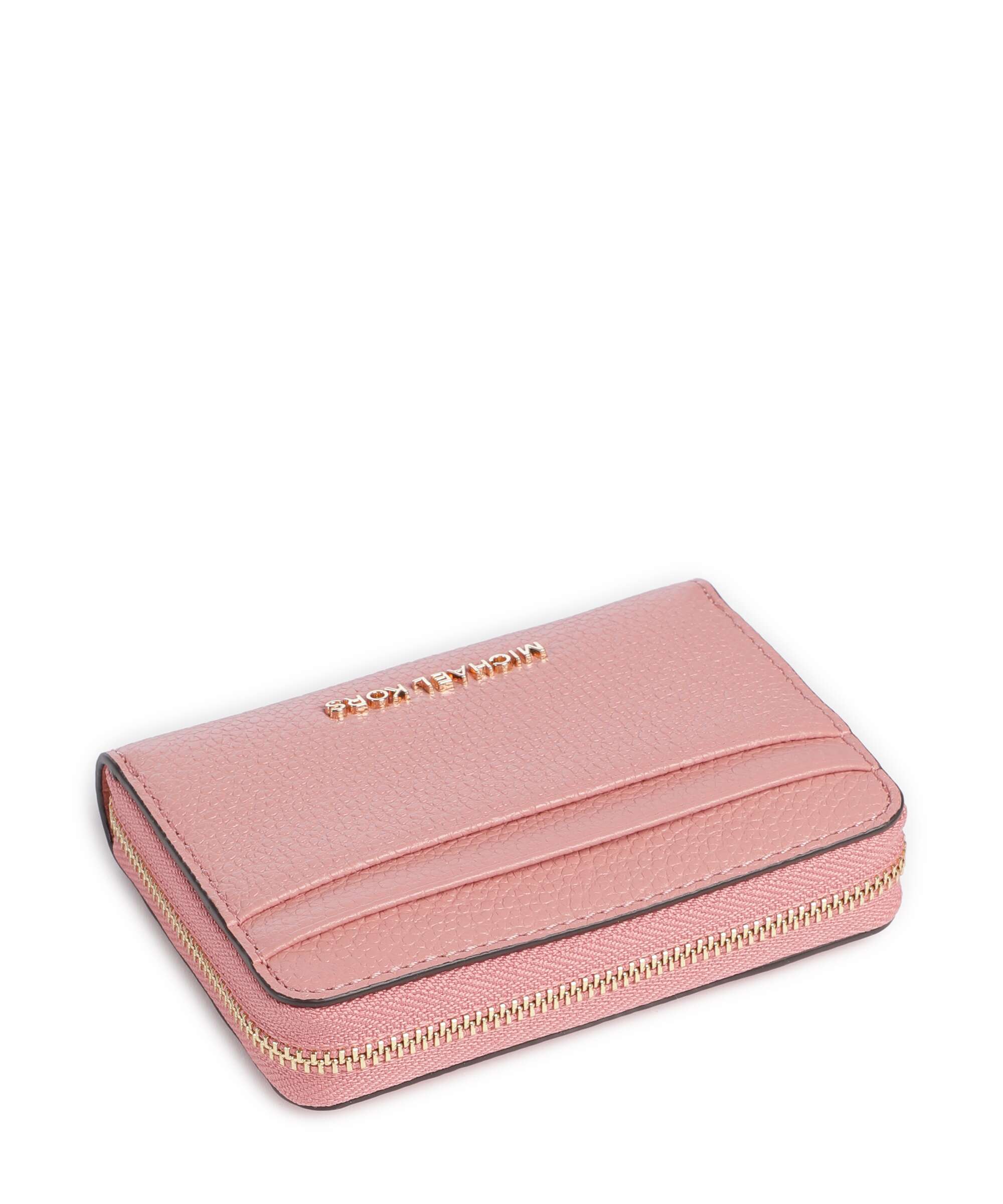 Michael Kors Jet Set Wallet grained leather primrose - 32T4GJ6Z5L