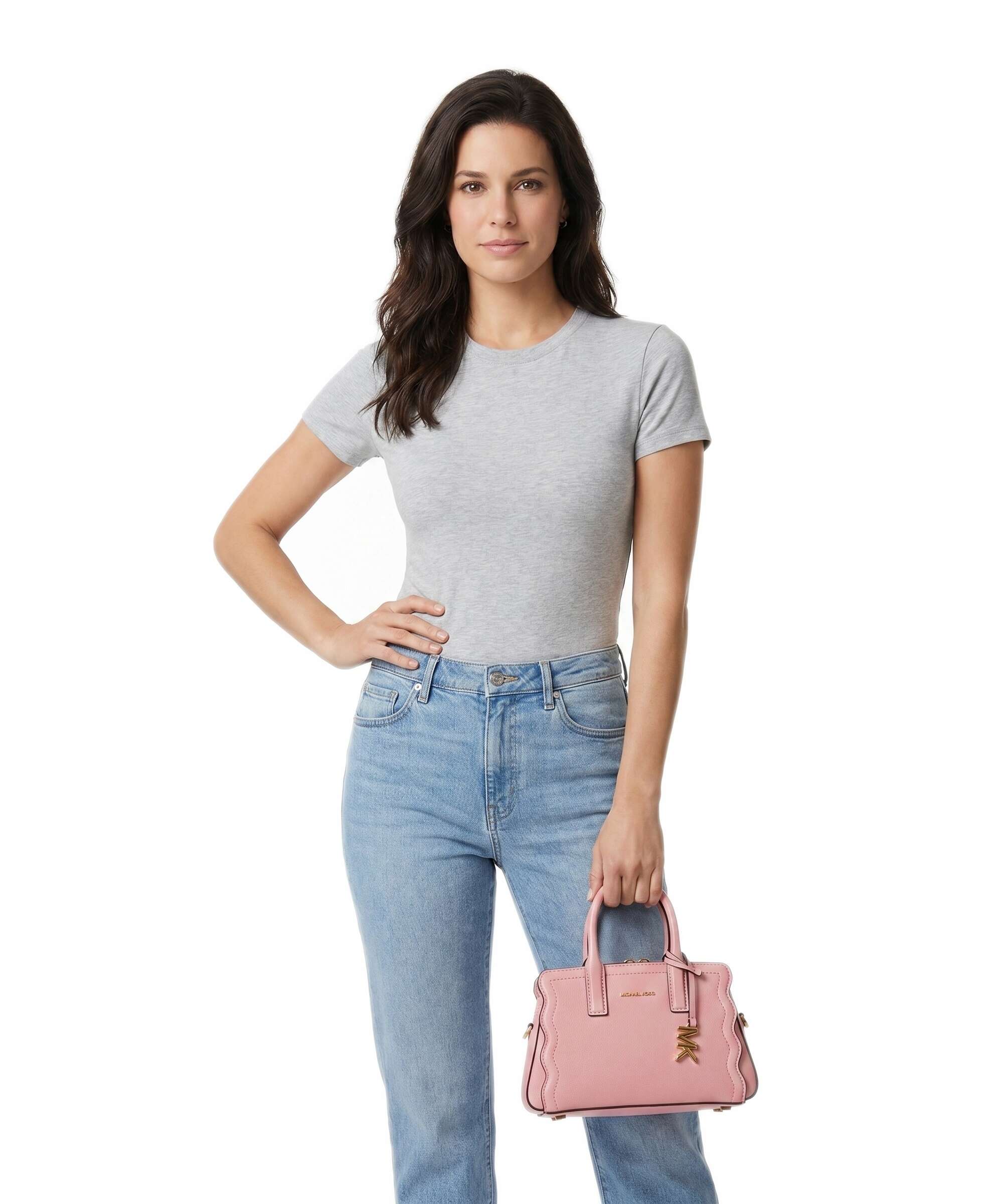 Michael Kors Laila XS Handbag grained cow leather primrose