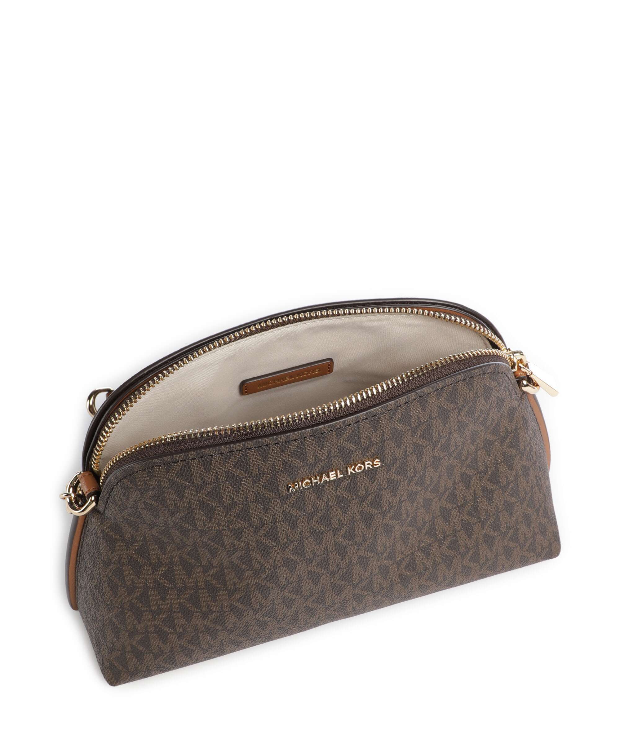Michael Kors Freddie Small Crossbody bag brown/acorn