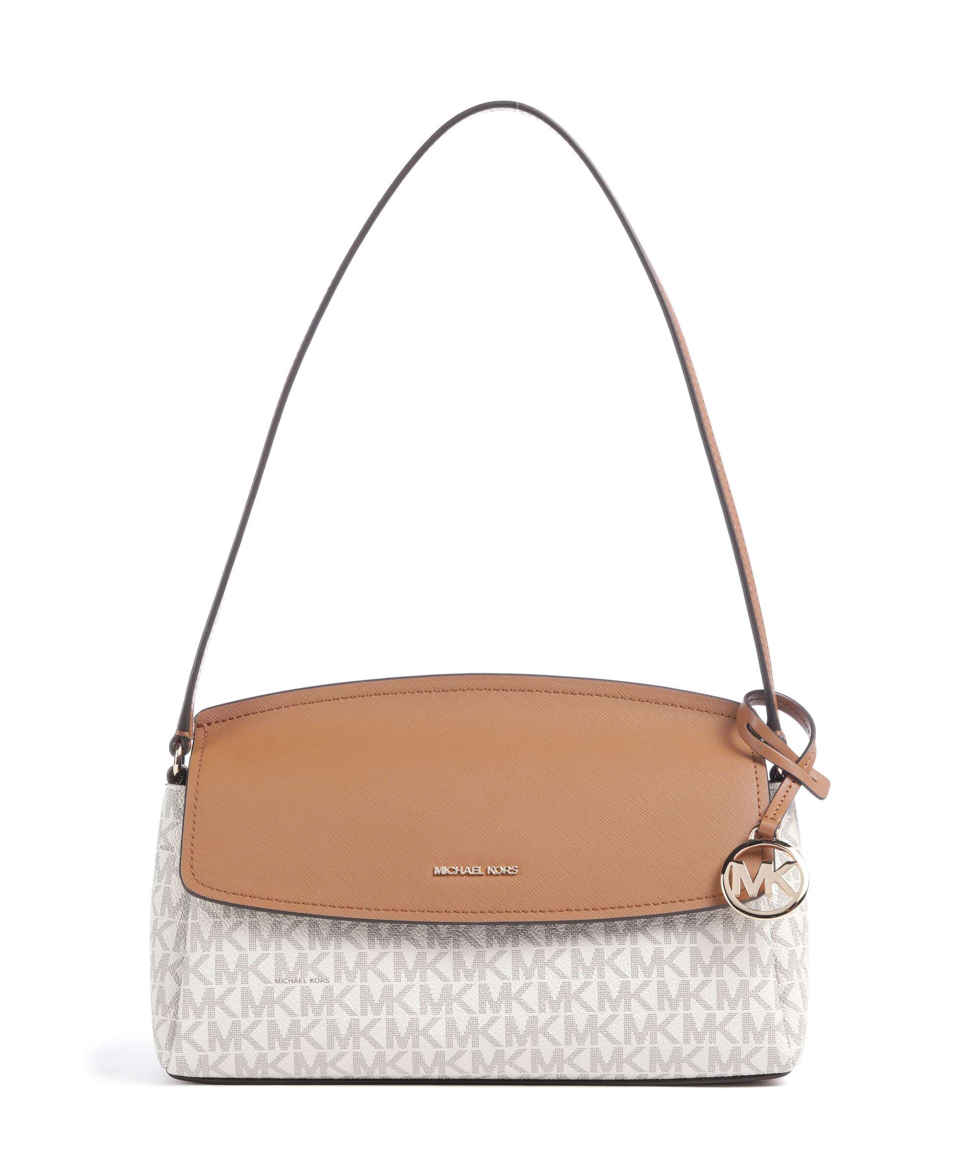 Michael Kors Landry Medium Shoulder bag vanilla/acorn