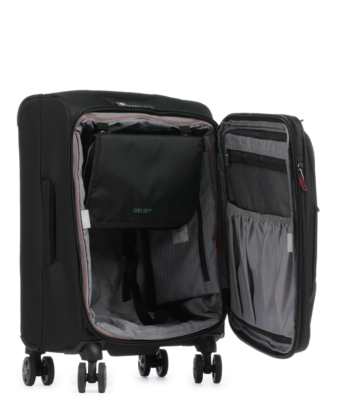 Delsey Paris Helium Dlx Spinner (4 wheels) schwarz