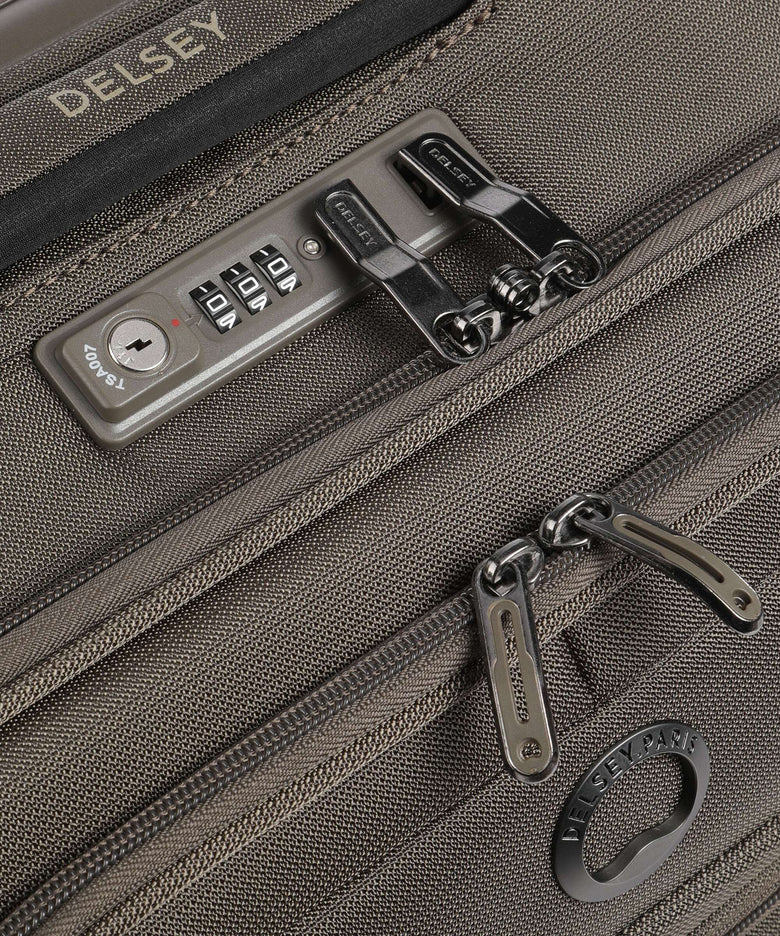 Delsey Paris Helium Dlx Spinner (4 wheels) mokka