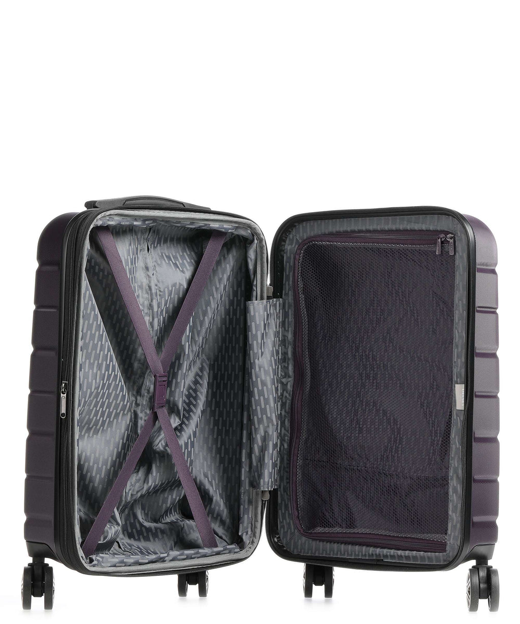 Delsey Paris Air Armour Spinner (4 wheels) dunkelviolett