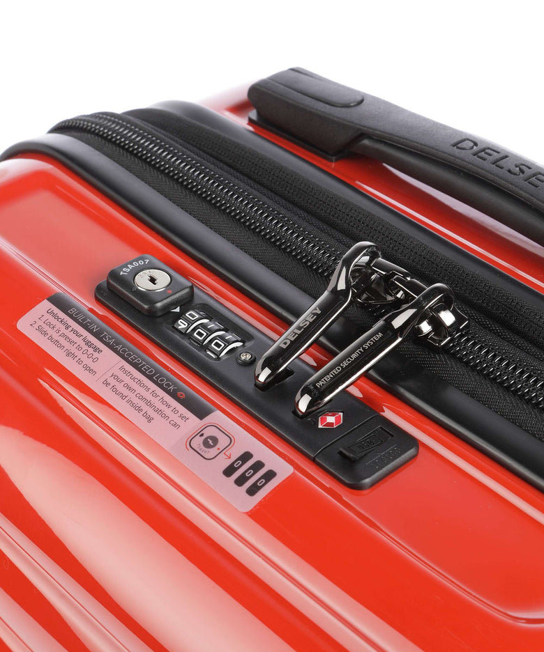 Delsey Paris Shadow 5.0 Spinner (4 wheels) intensives rot