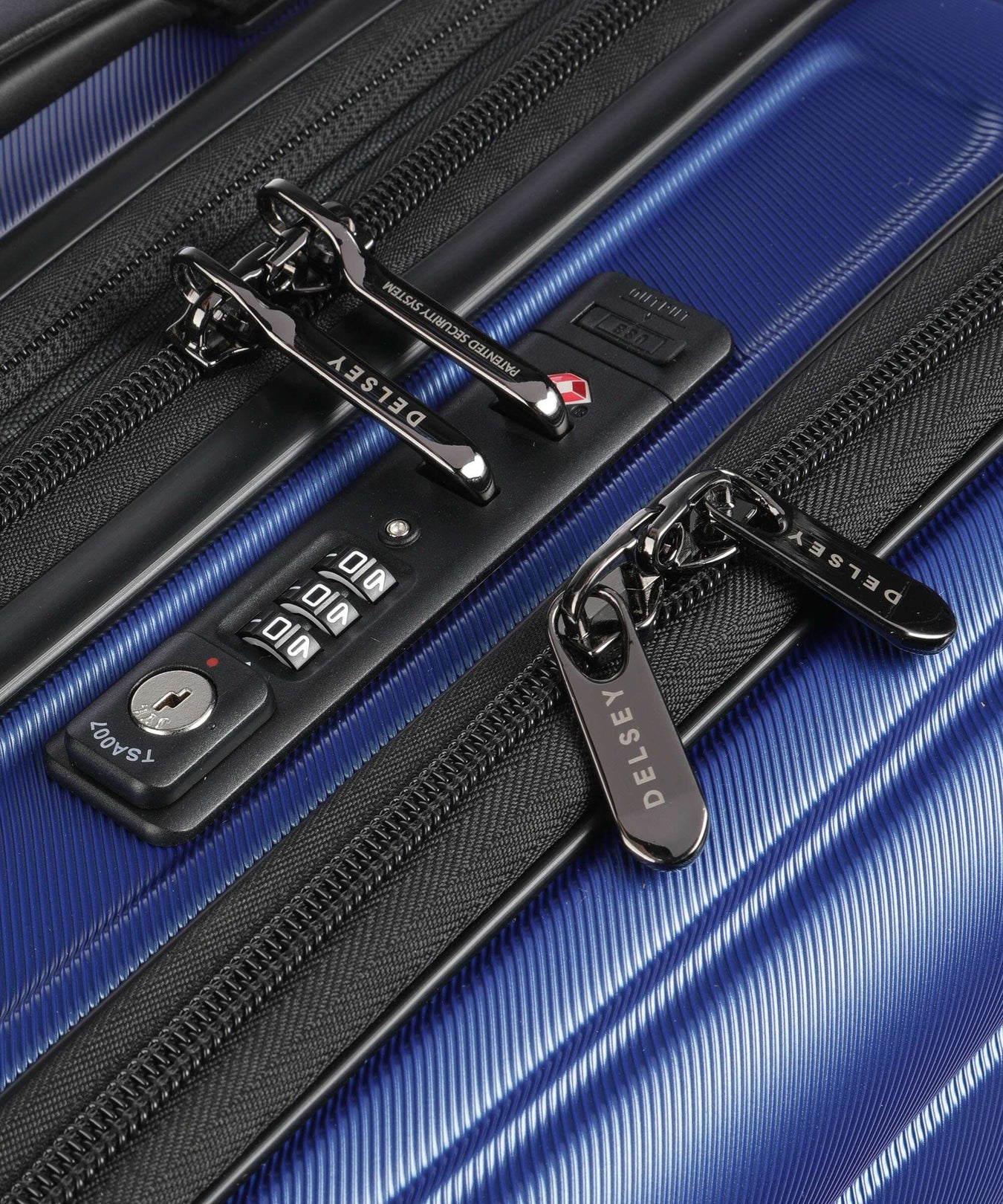 Delsey Paris Shadow 5.0 Spinner (4 wheels) blau