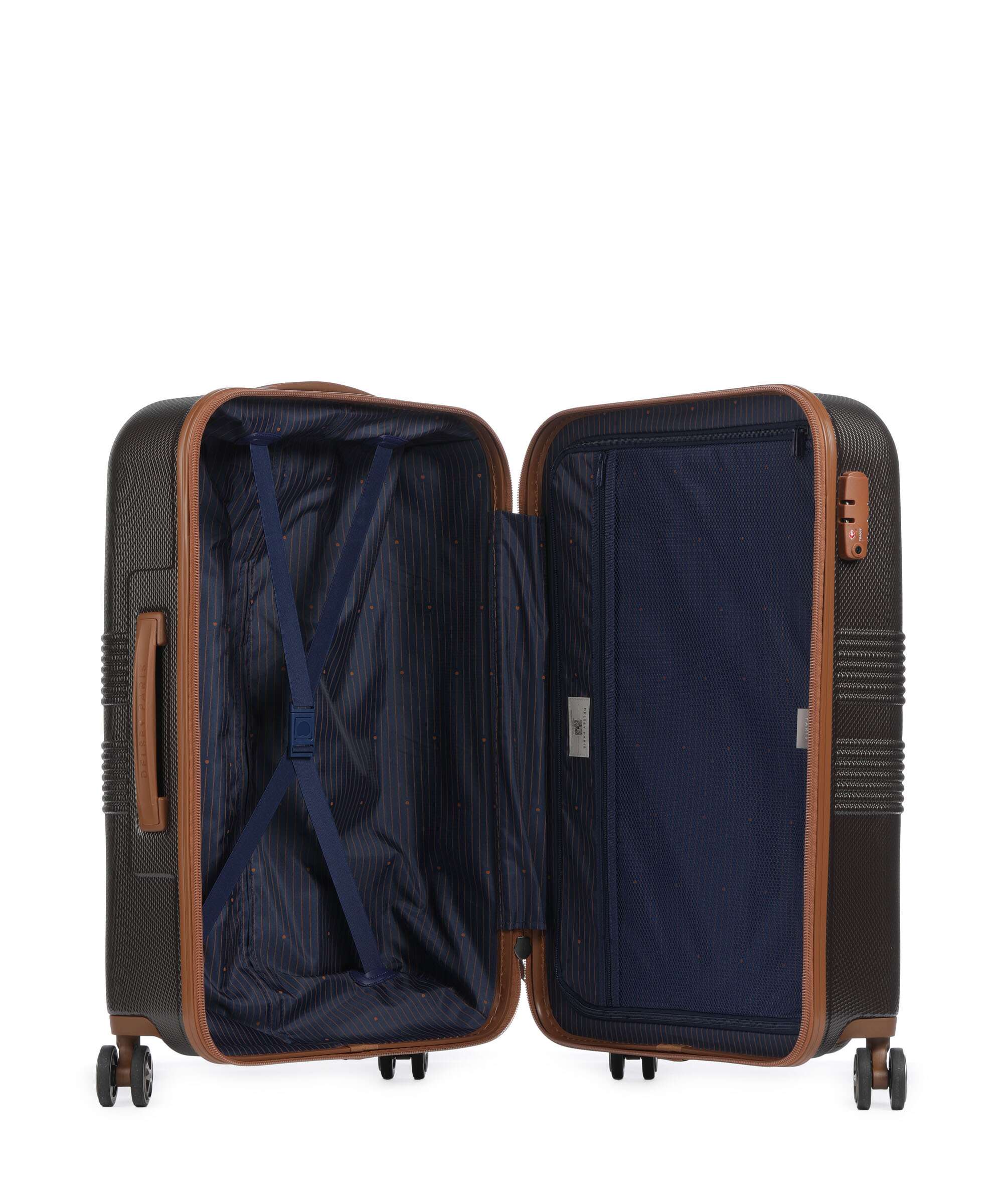 Delsey Paris Flanerie SE Suitcase set (4 wheels) chocolate