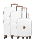 Delsey Paris Flanerie SE Suitcase set (4 wheels) champagne