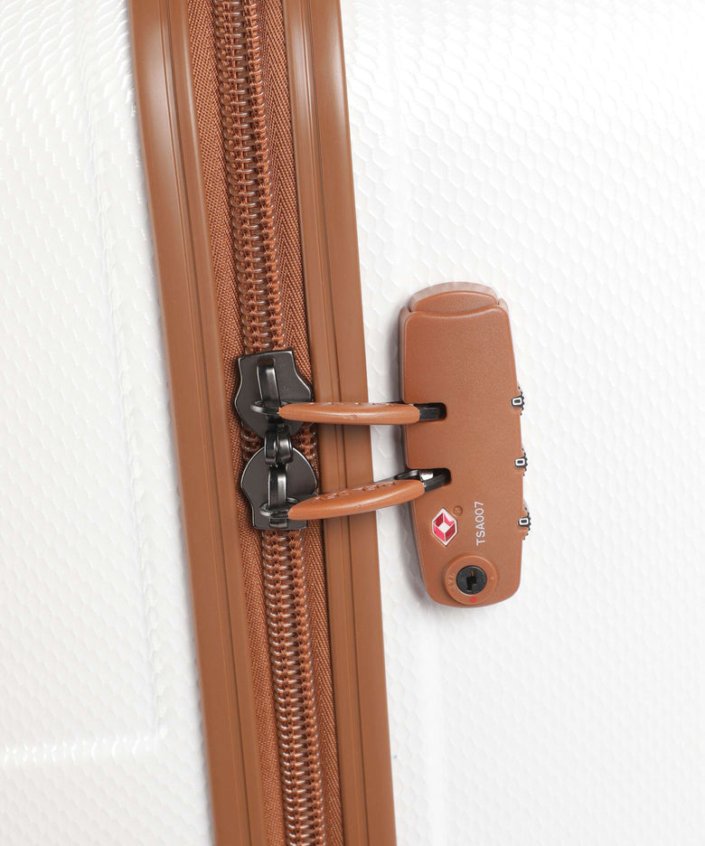 Delsey Paris Flanerie SE Suitcase set (4 wheels) champagne