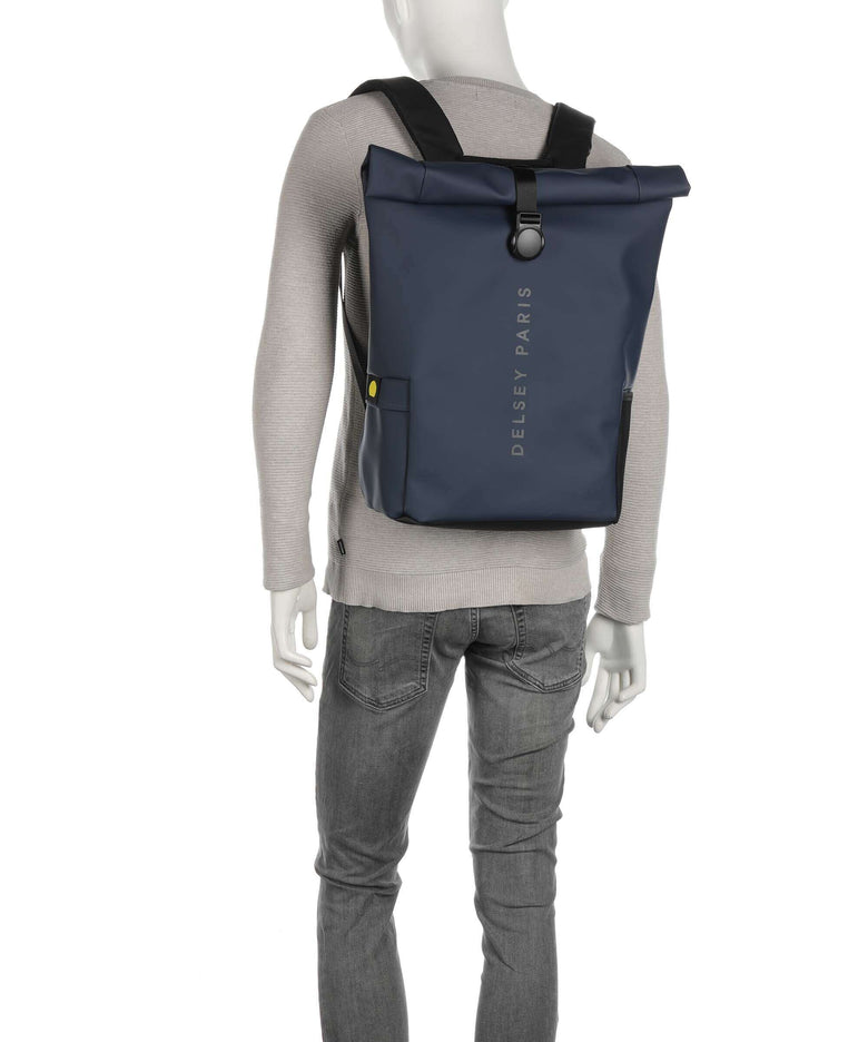 Delsey Paris Turenne Soft Rolltop backpack nachtblau
