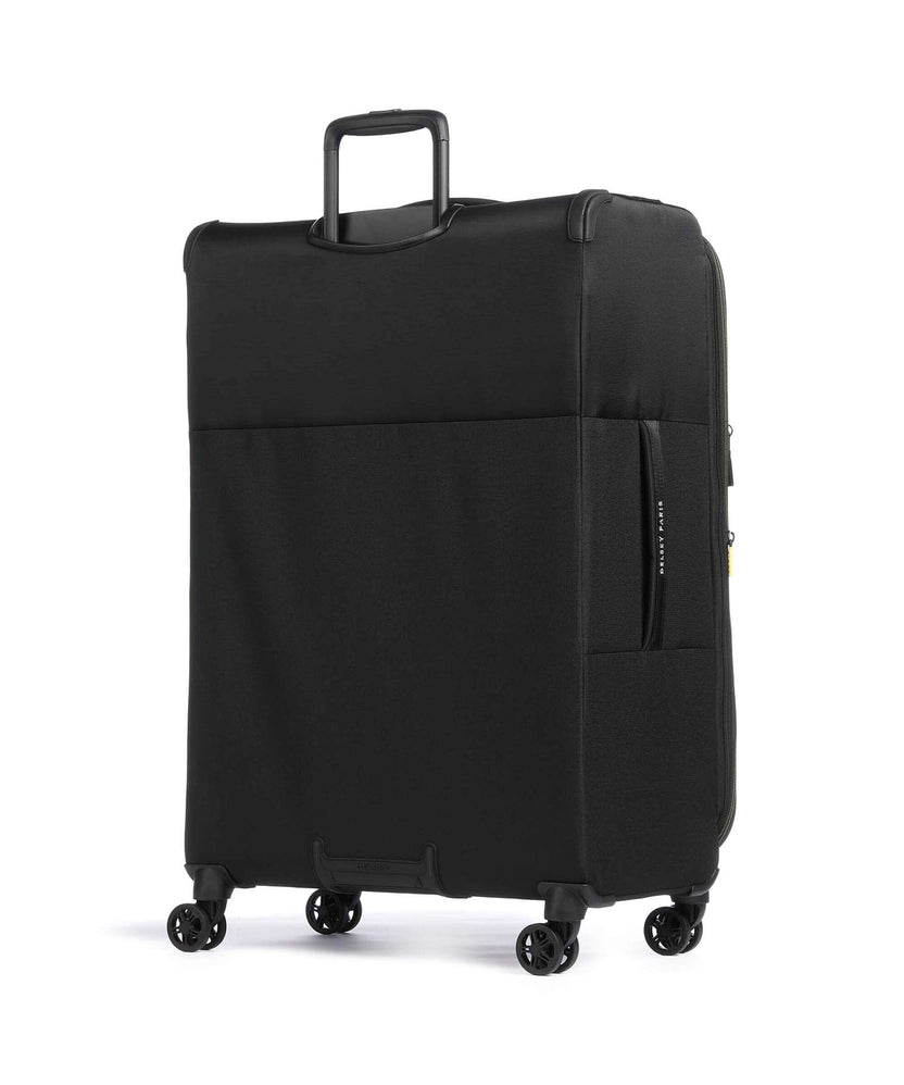 Delsey Paris Brochant 3 Spinner (4 wheels) deep black
