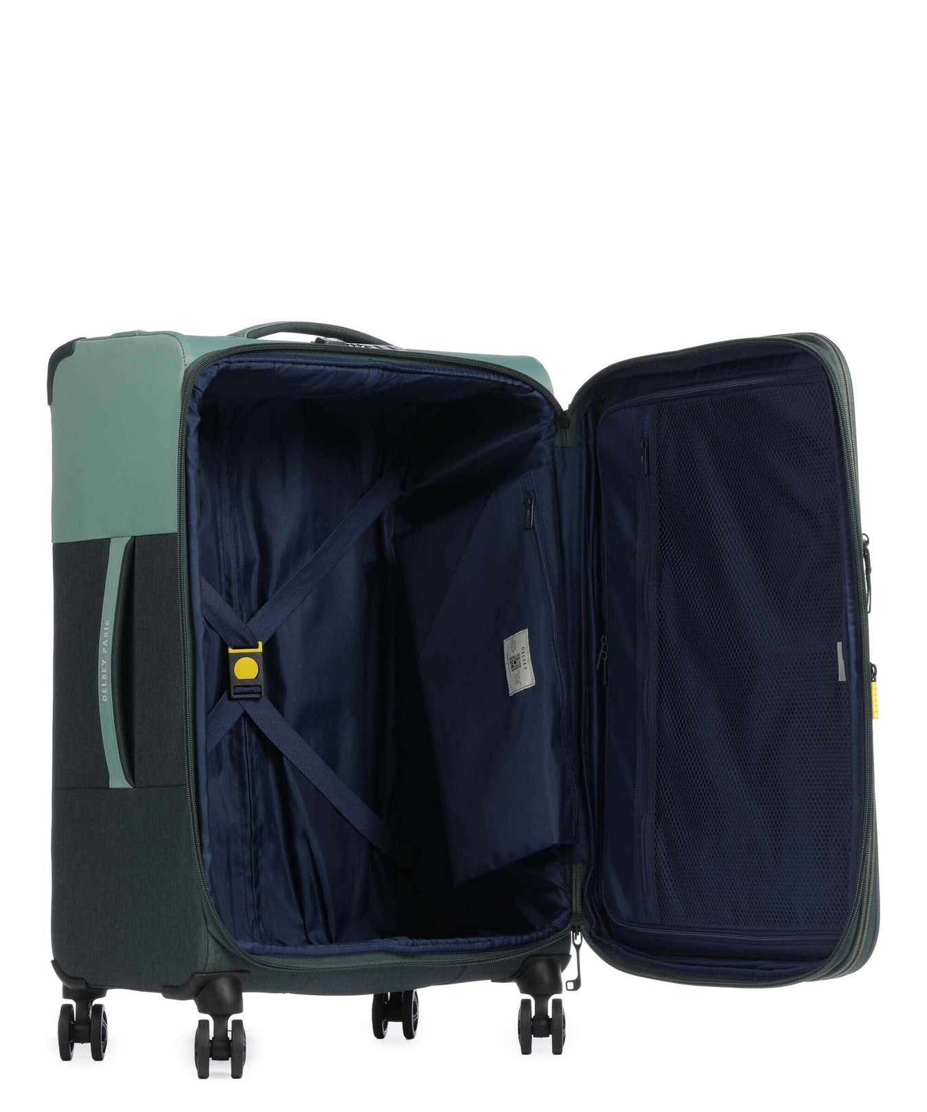 Delsey Paris Brochant 3 Spinner (4 wheels) gruen