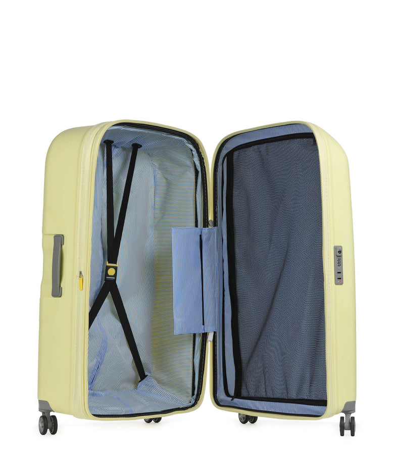 Delsey Paris Clavel Spinner (4 wheels) hellgelb