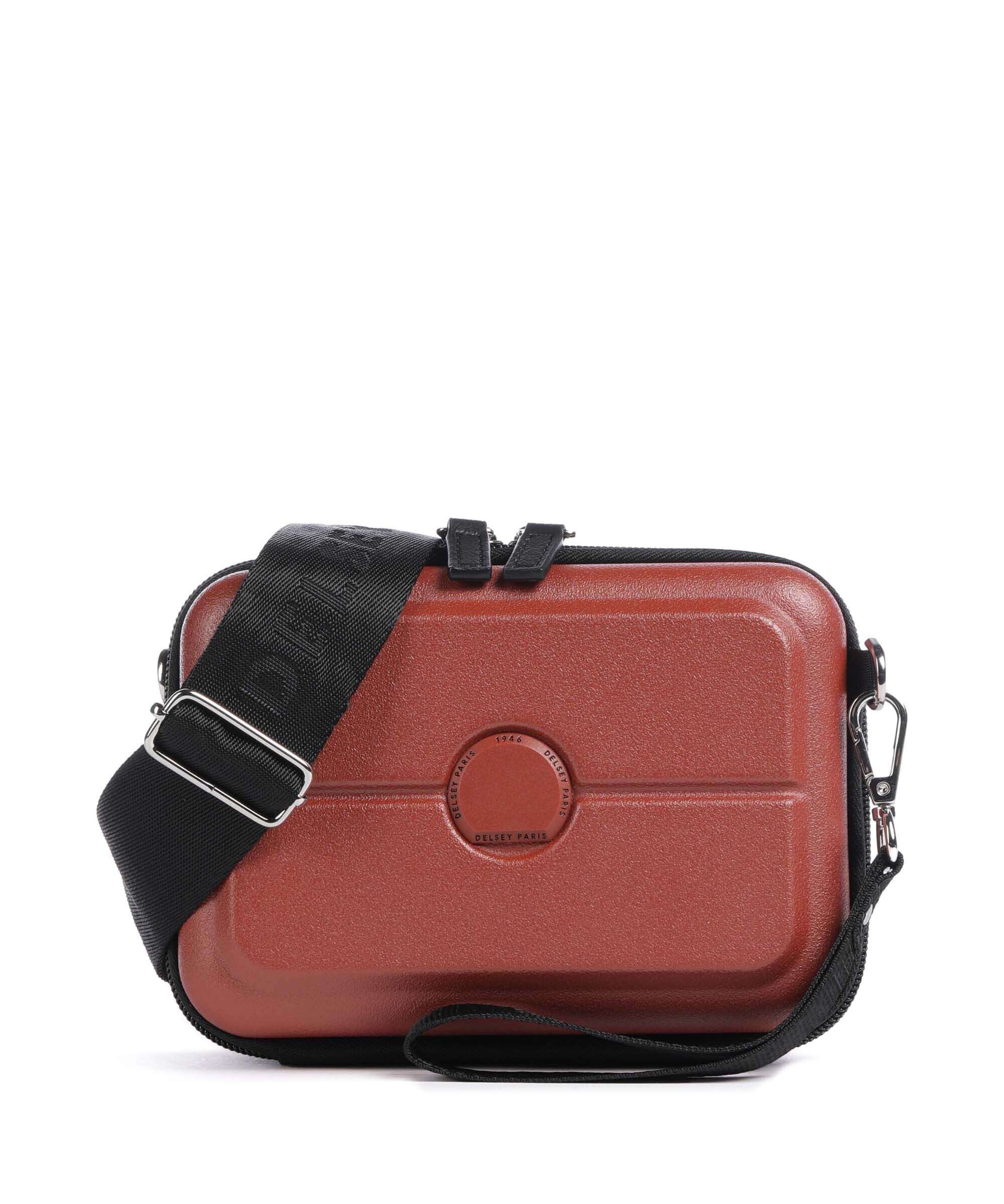 Delsey Paris Turenne 2.0 Crossbody bag polycarbonate backstein