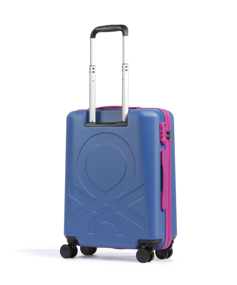 Delsey Paris x United Colors of Benetton Fabrica Spinner (4 wheels) blue