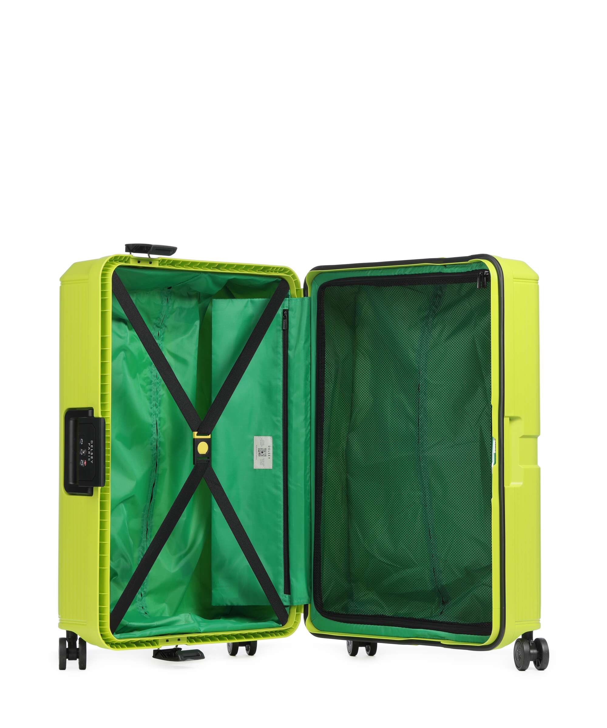Delsey Paris x United Colors of Benetton CB Hard Spinner (4 wheels) lime