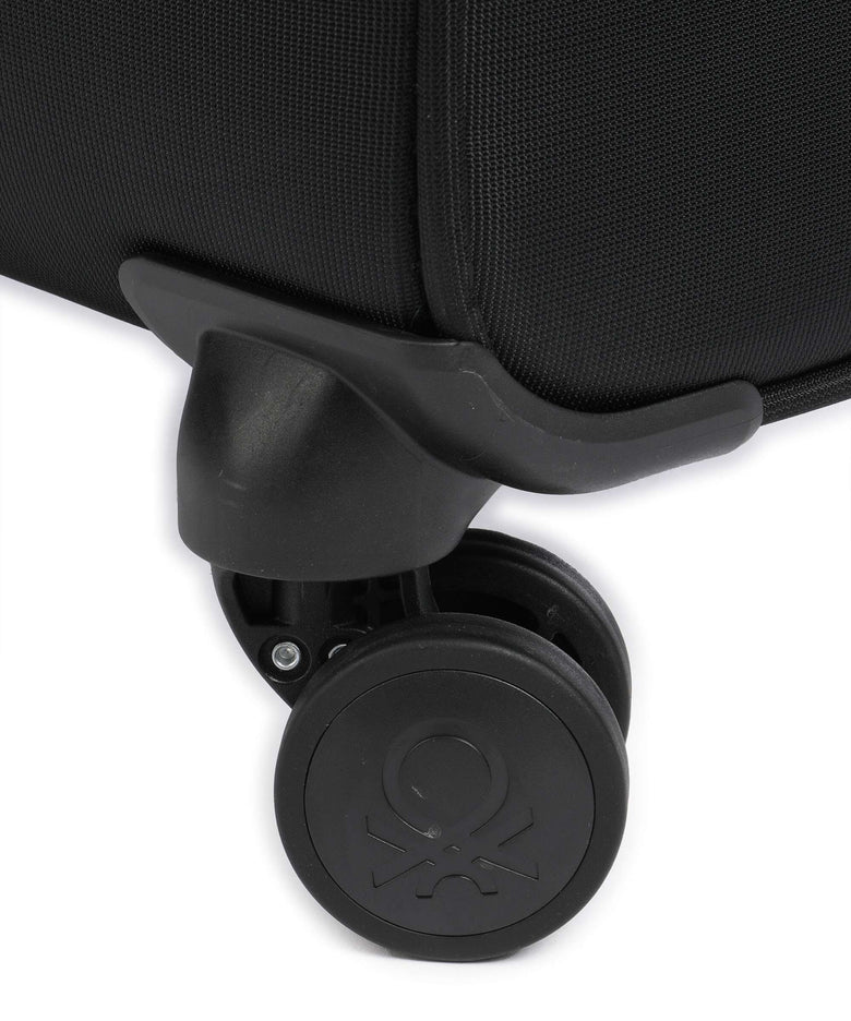 Delsey Paris x United Colors of Benetton CB Spinner (4 wheels) black