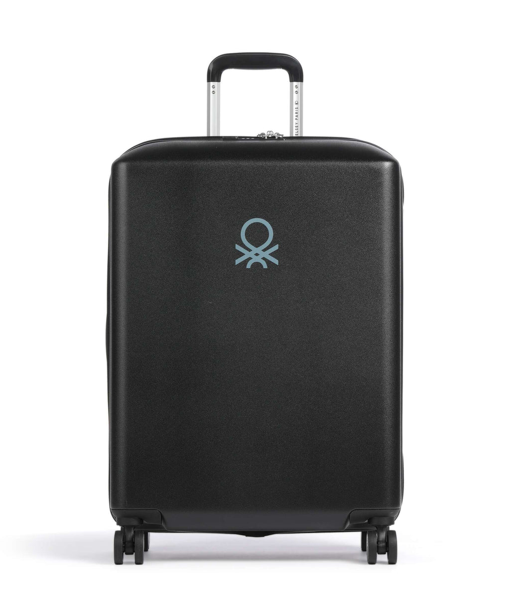 Delsey Paris x United Colors of Benetton UCB Hardside Spinner (4 wheels) black