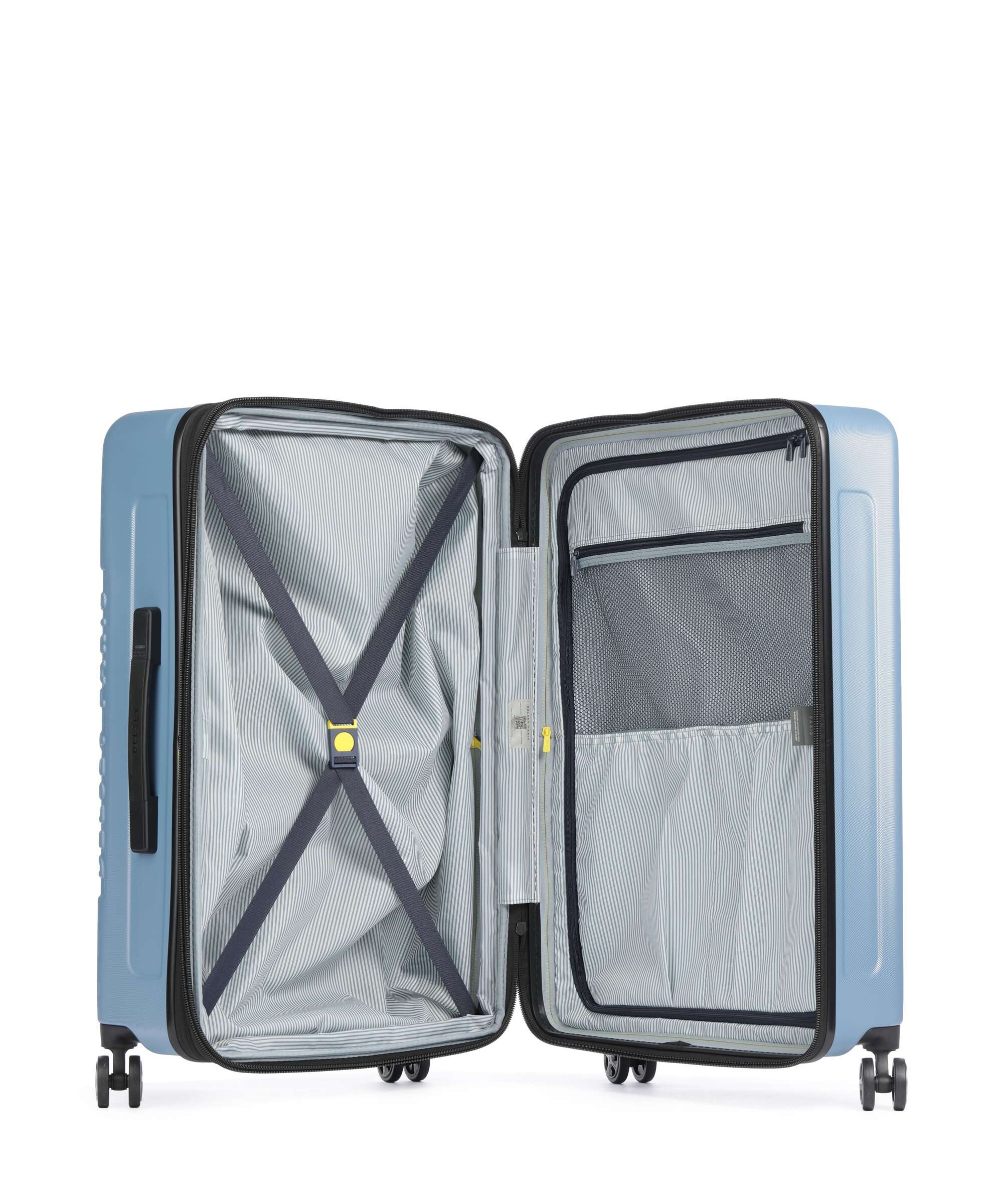 Delsey Paris Longitude Spinner (4 wheels) blue