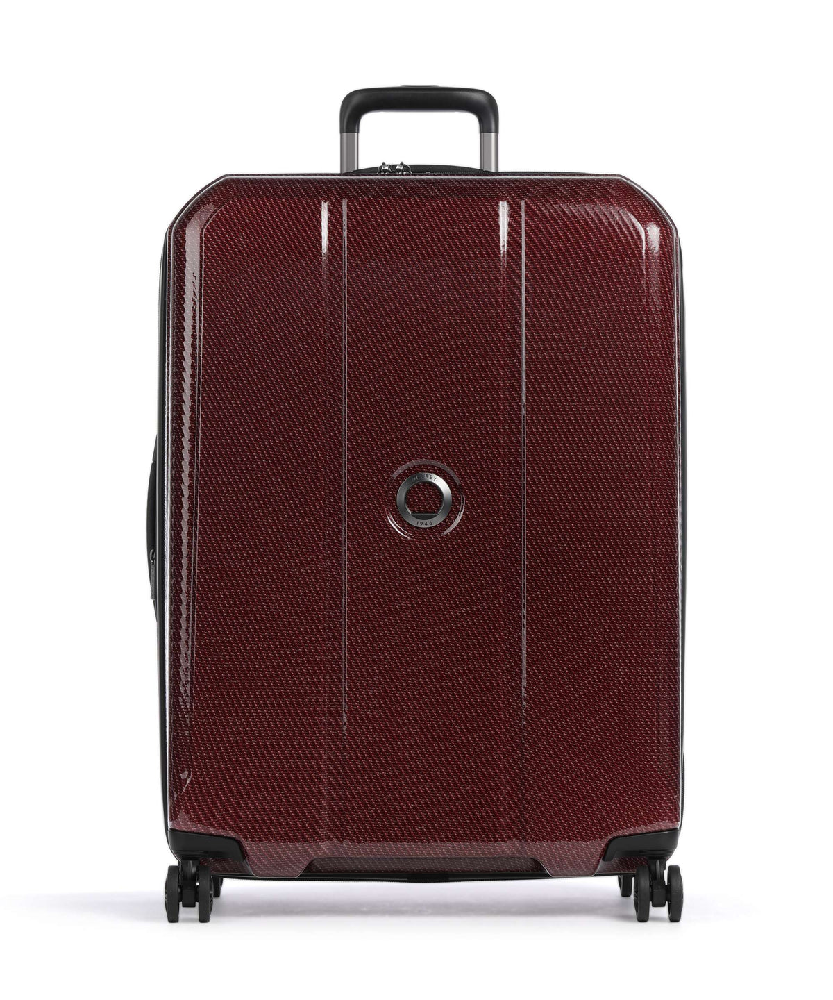 Delsey Paris Helium Ultimate Spinner (4 wheels) burgundy