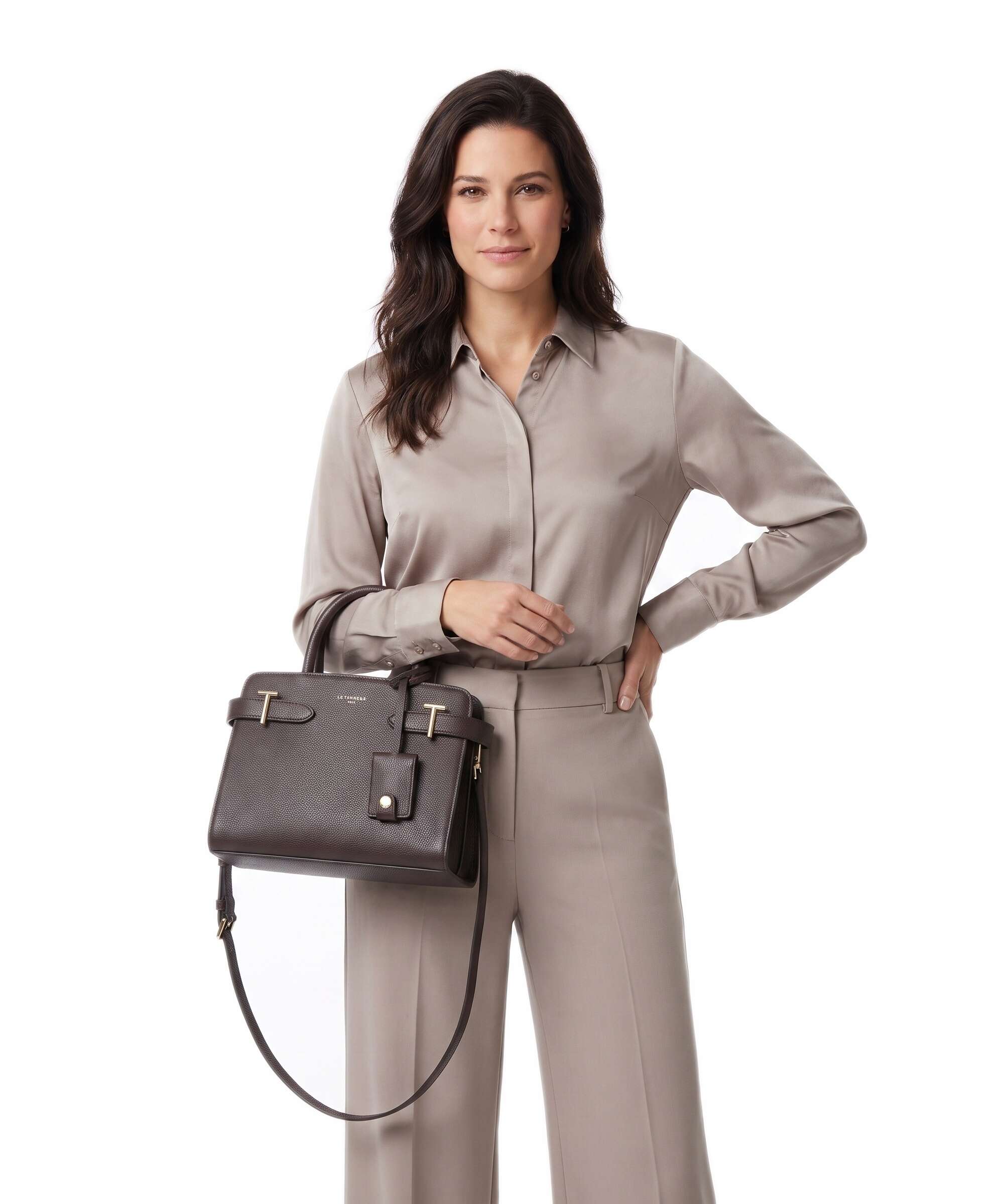 Le Tanneur Emilie Handbag arabica