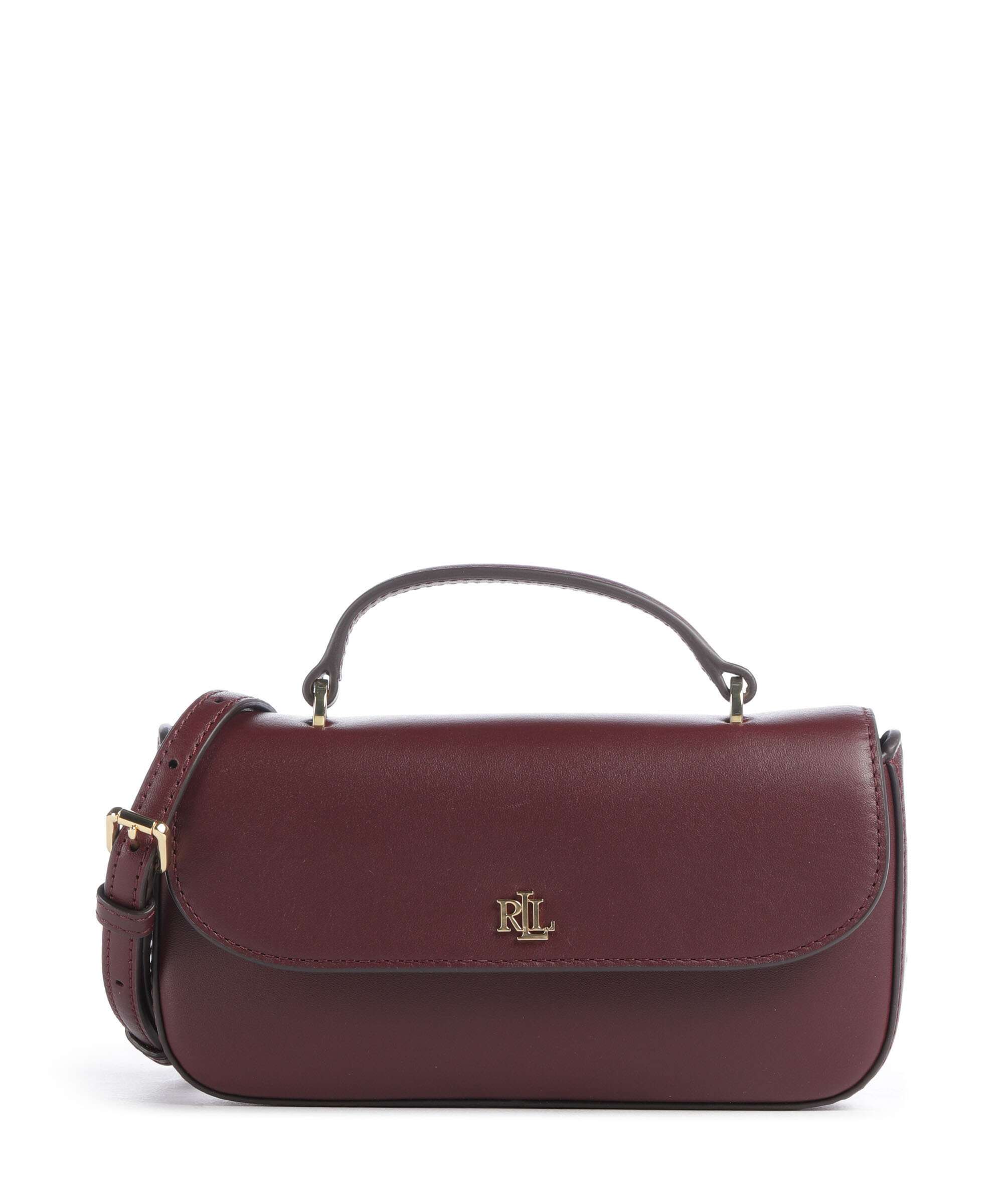 Lauren Ralph Lauren Marcy Large Crossbody bag leather lauren tan