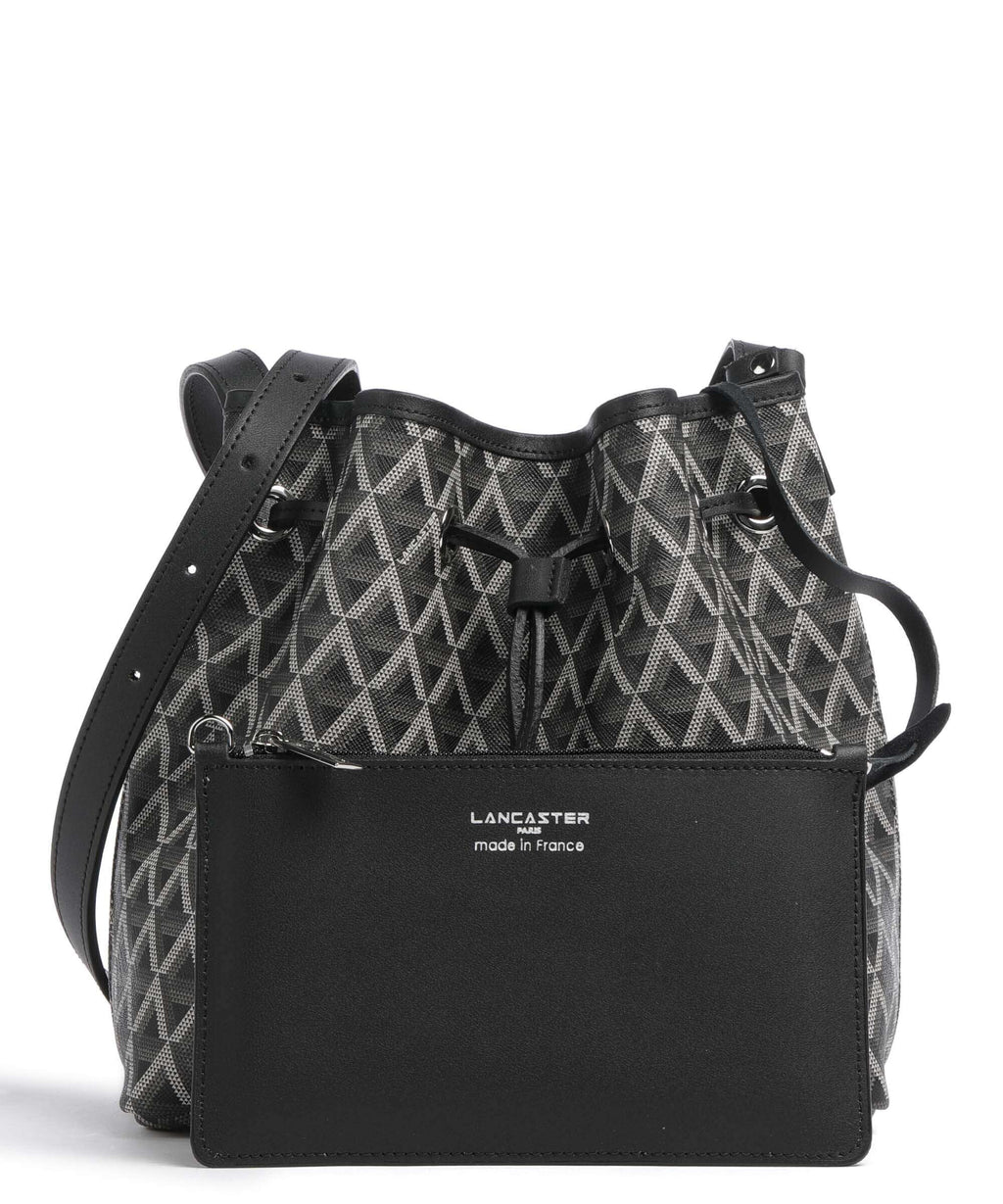Lancaster Ikon Bucket bag noir