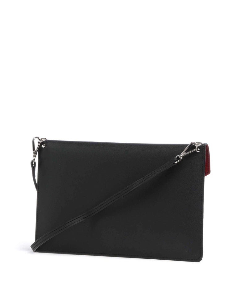 Lancaster Pur & Element City Crossbody bag noir/rouge