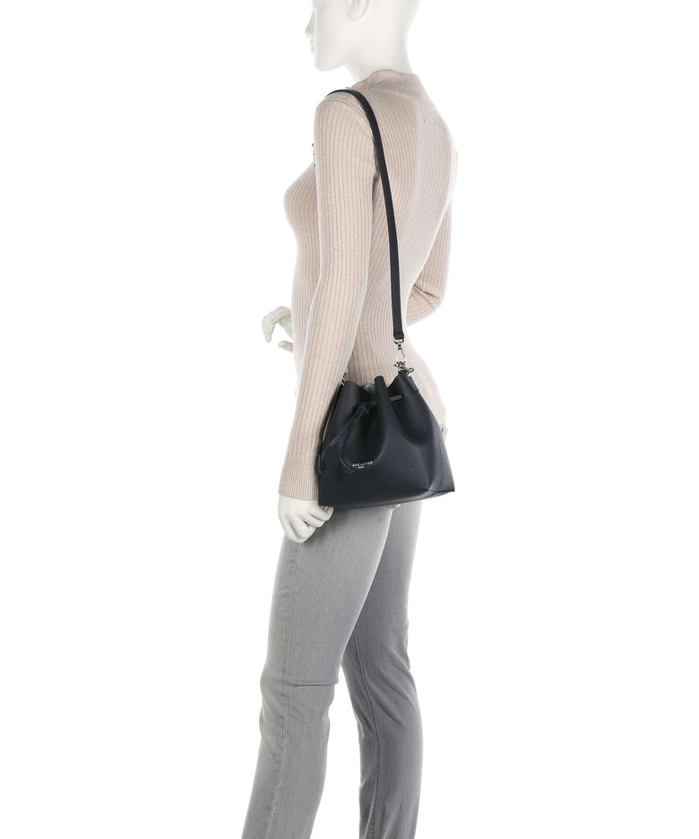 Lancaster Pur & Element City Bucket bag bleu foncé/argent