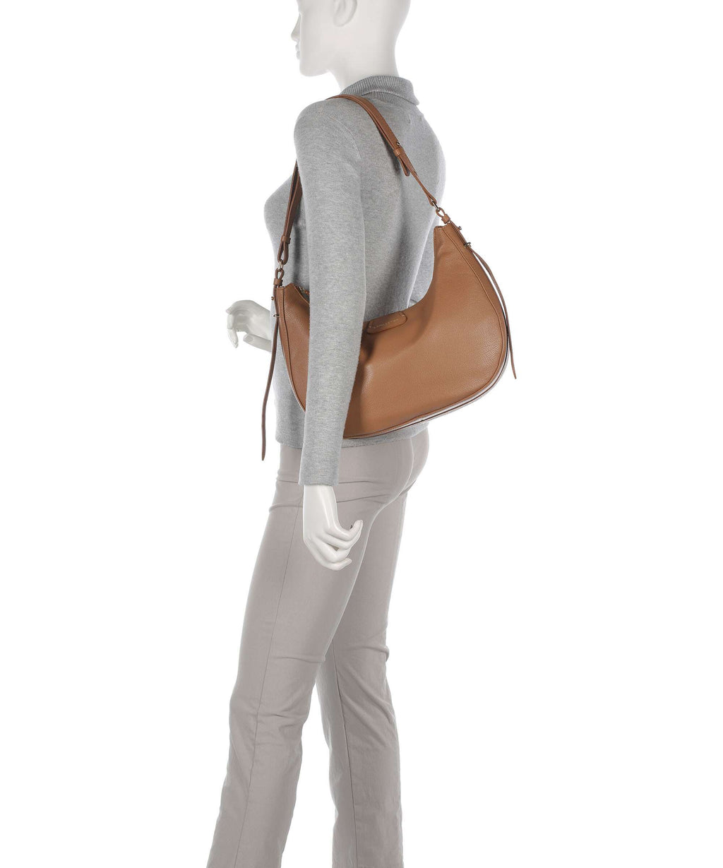 Lancaster Dune Hobo bag camel