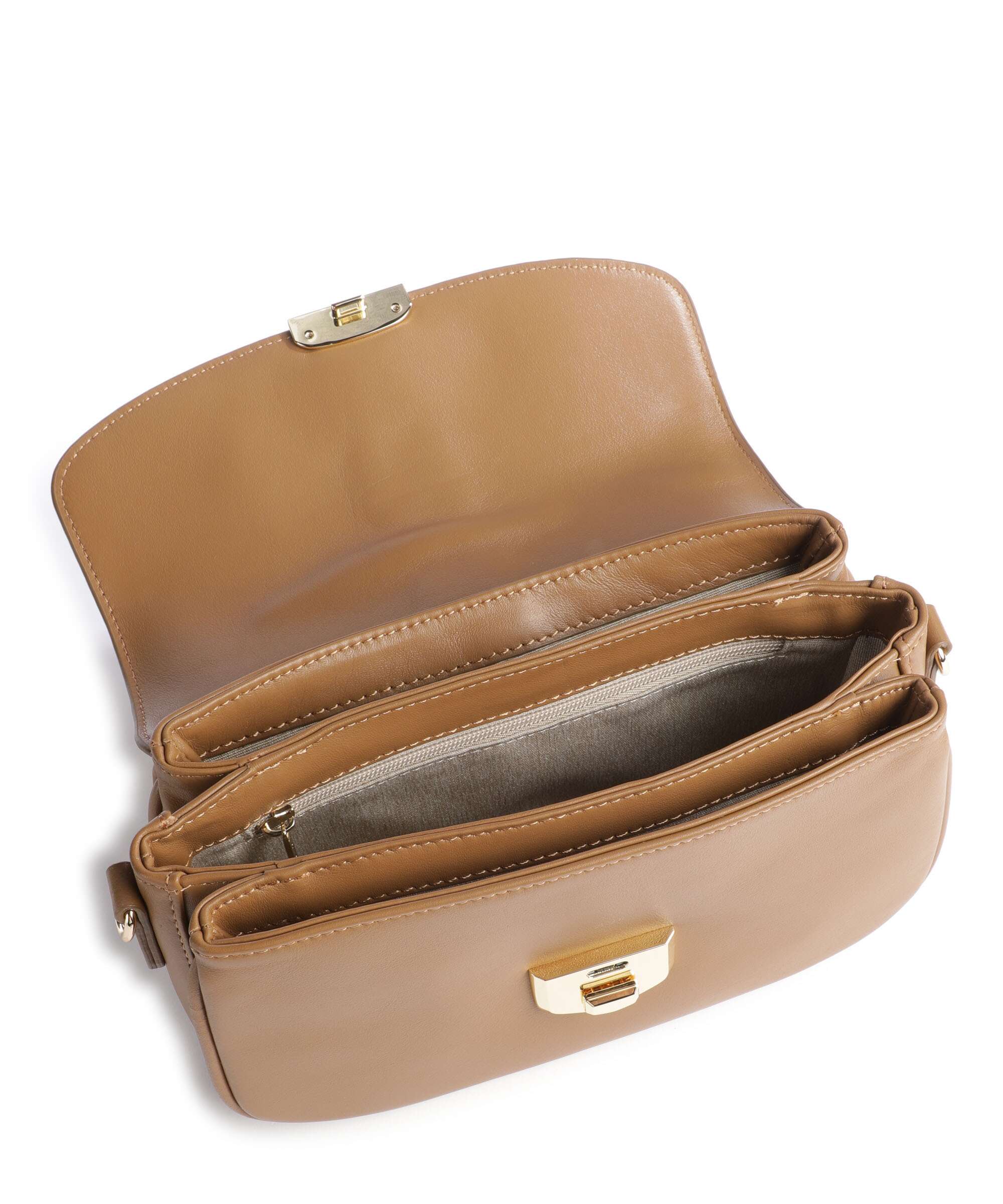 Lancaster Donna Fia Crossbody bag vison