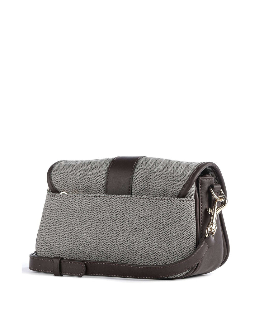 Lancaster Chevron Fia Crossbody bag marron chevron