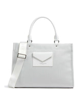 Lancaster Actual Canvas Conscious Handbag blanc