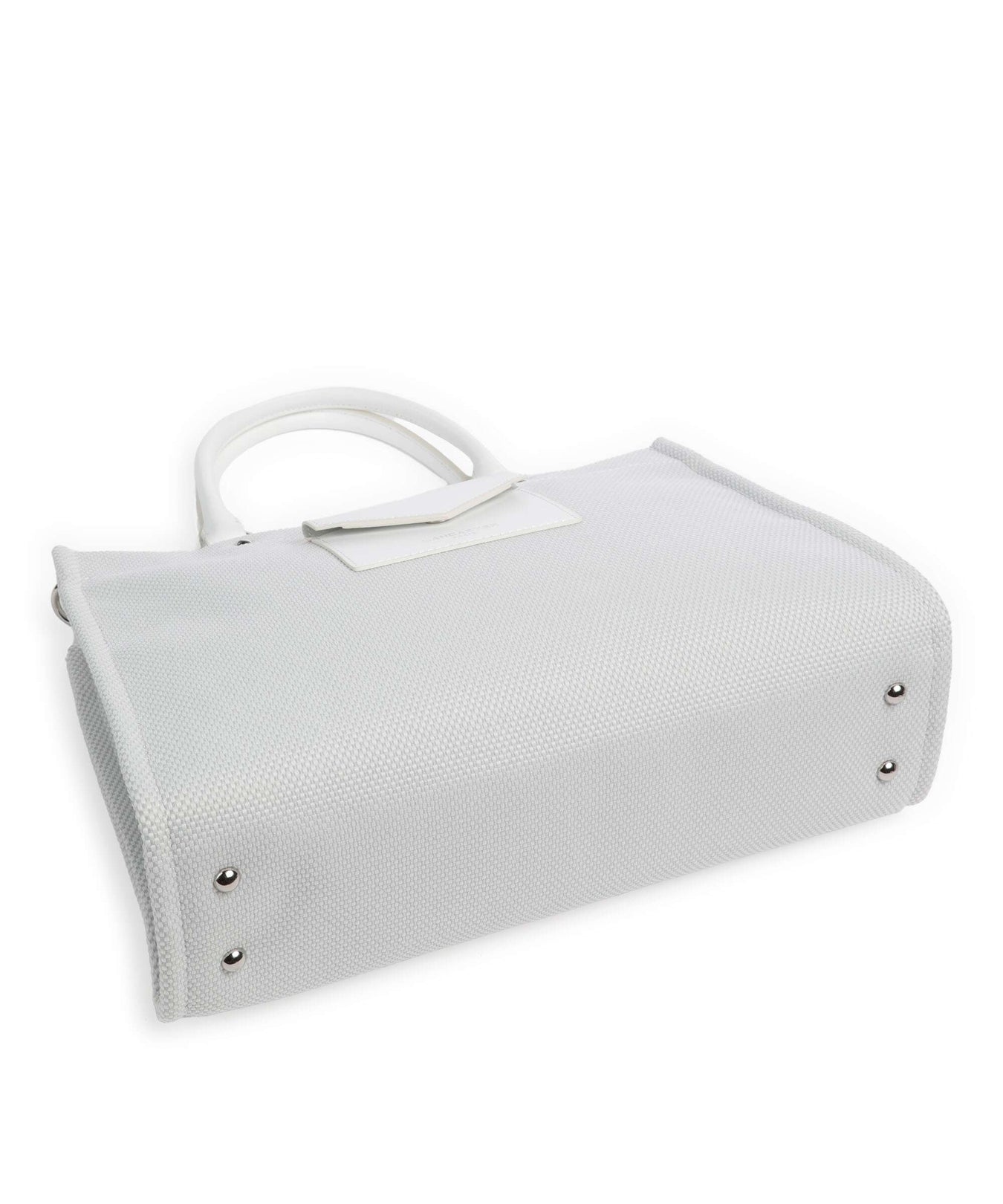 Lancaster Actual Canvas Conscious Handbag blanc
