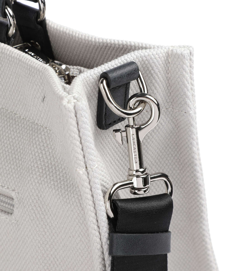 Lancaster Actual Canvas Conscious Handbag grisclai