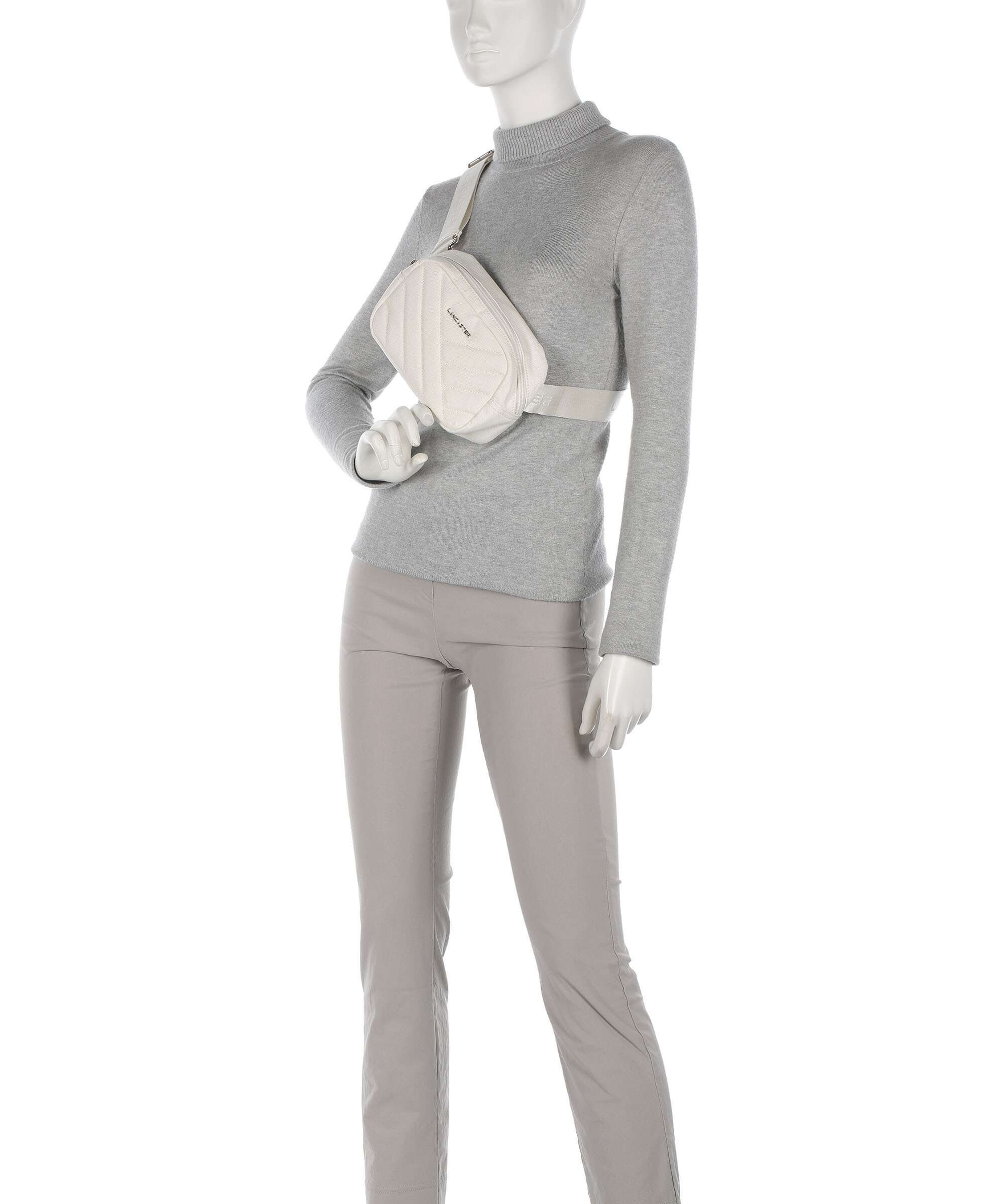 Lancaster Canvas Matelassé Fanny pack ecru