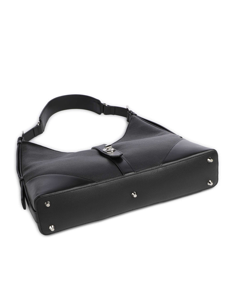 Lancaster Milano Delta Hobo bag noir